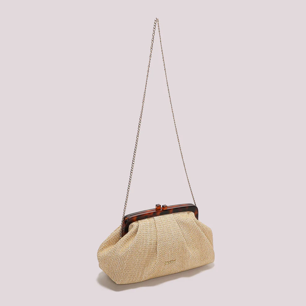 Borsa a Mano Mimi Mua Rafia Naturale TU | Giò Fashion