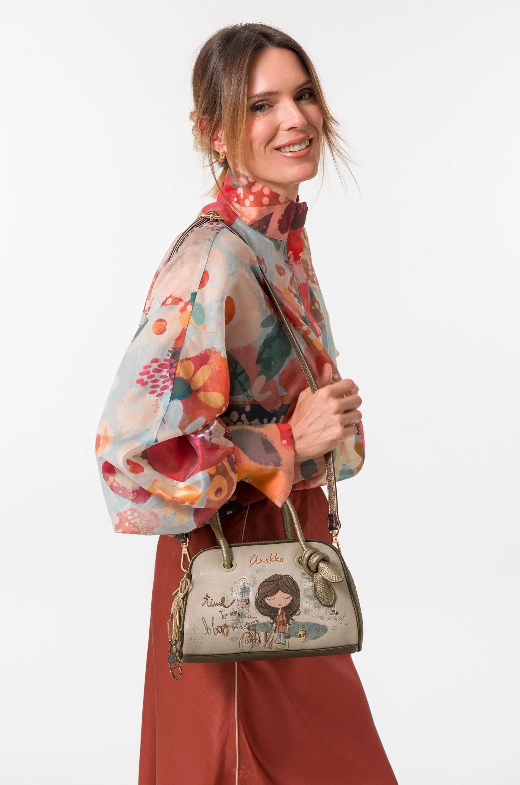 Borsa Piccola Donna Anekke con Manici e Tracolla