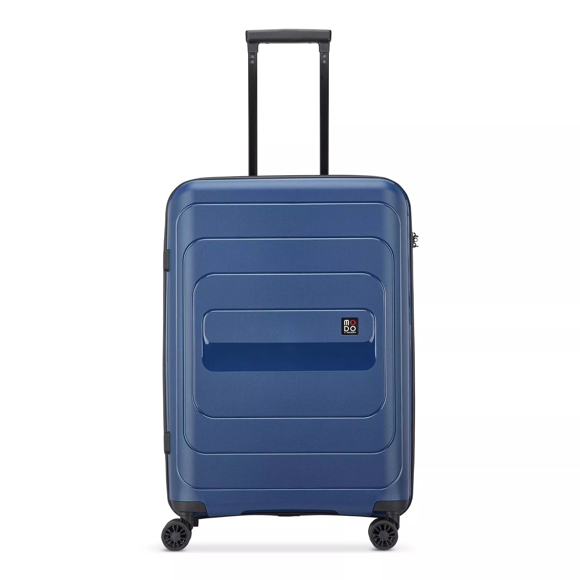 Modo by Roncato Trolley Medio Rigido 4 Ruote da Viaggio 66x43,5x25 BLU TU | Giò Fashion