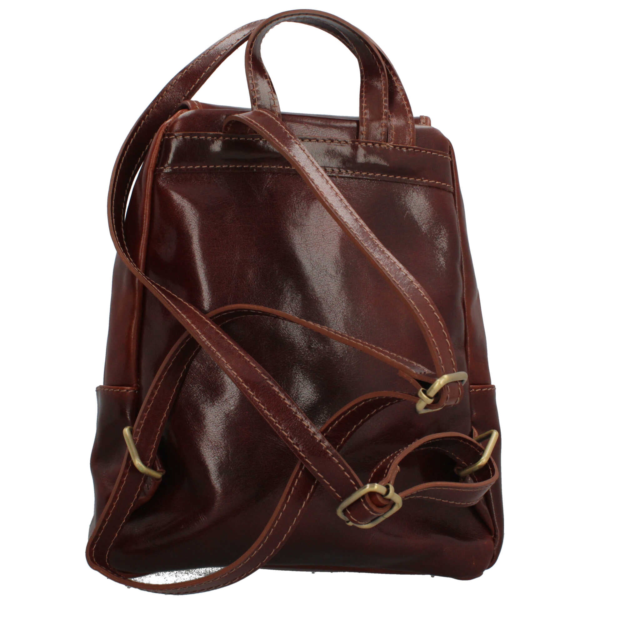 Zaino in vera pelle artigianale Il Giglio Made in Italy