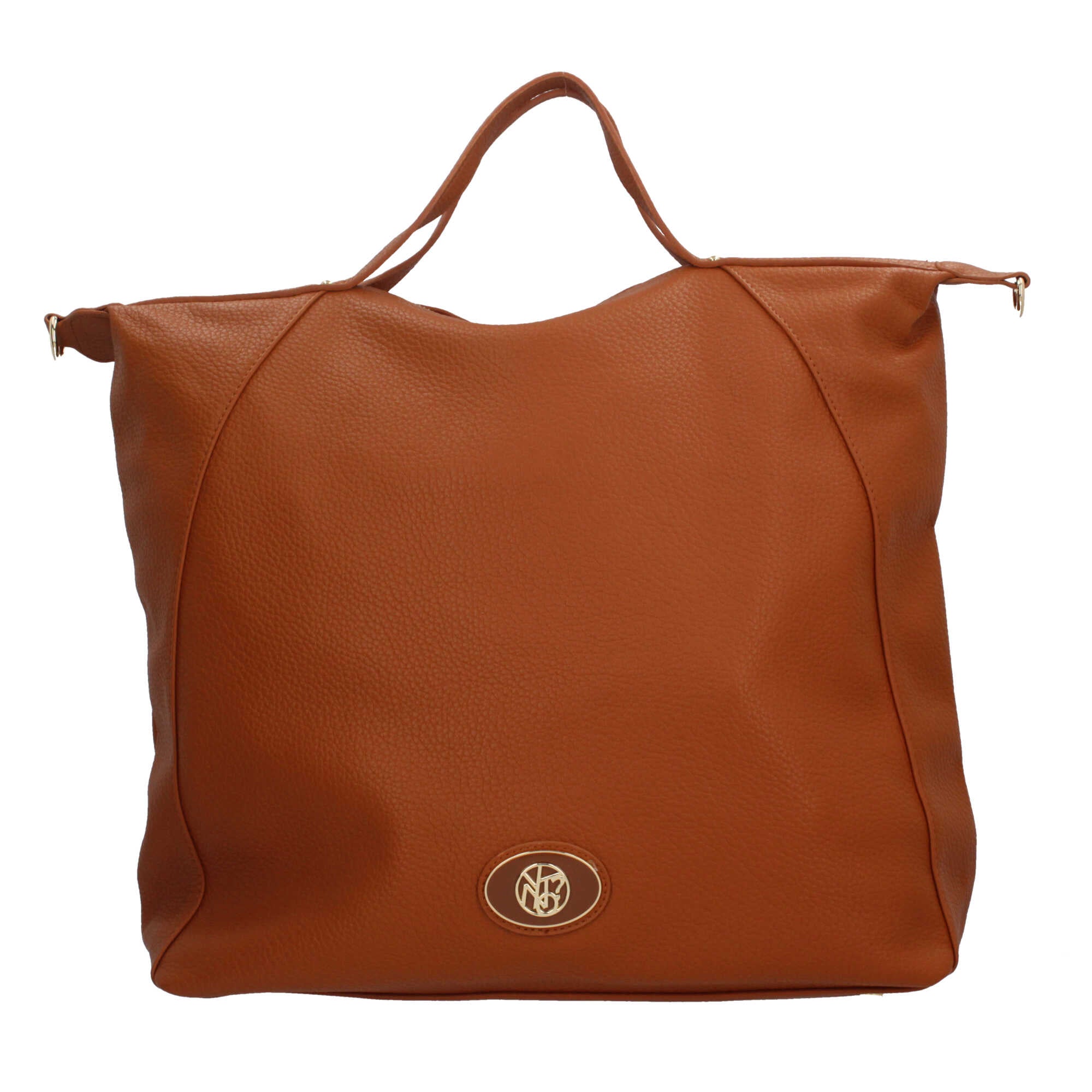 Borsa tote YNot ampia e versatile per ogni occasione Marrone TU | Giò Fashion