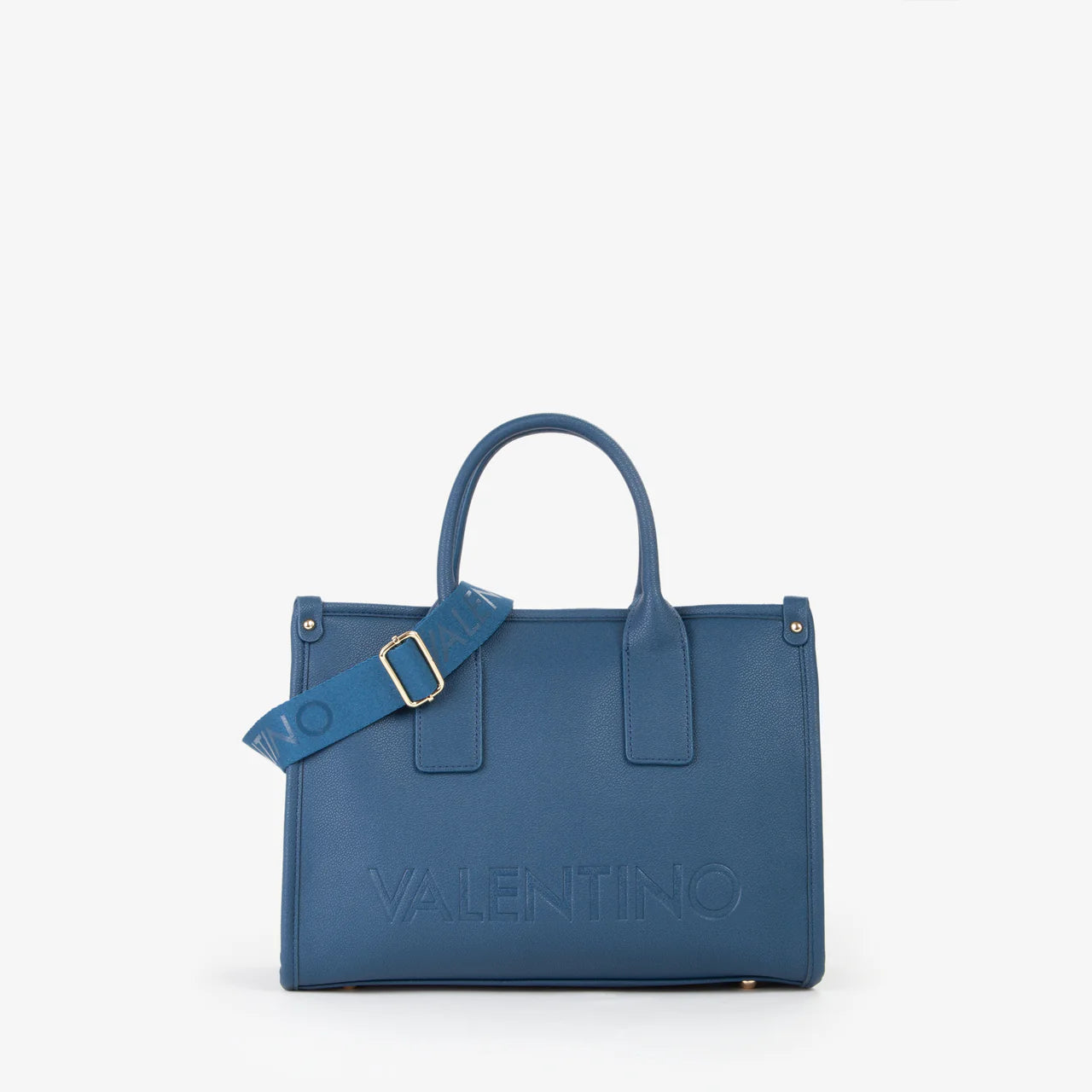 Valentino borsa a mano donna con tracolla logata BLU SCURO TU | Giò Fashion