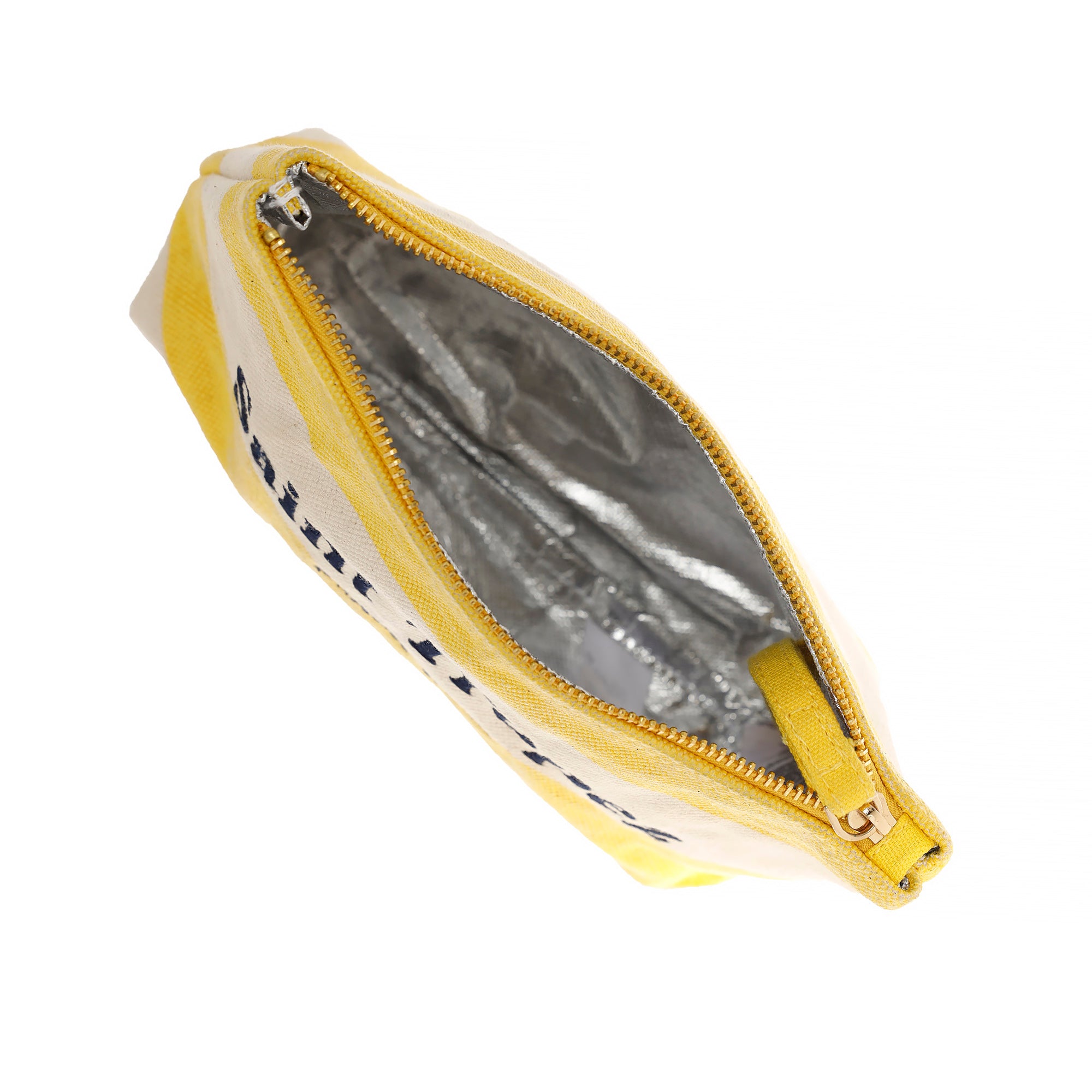 Beauty case Kuve' Horizon Stripe in ecopelle