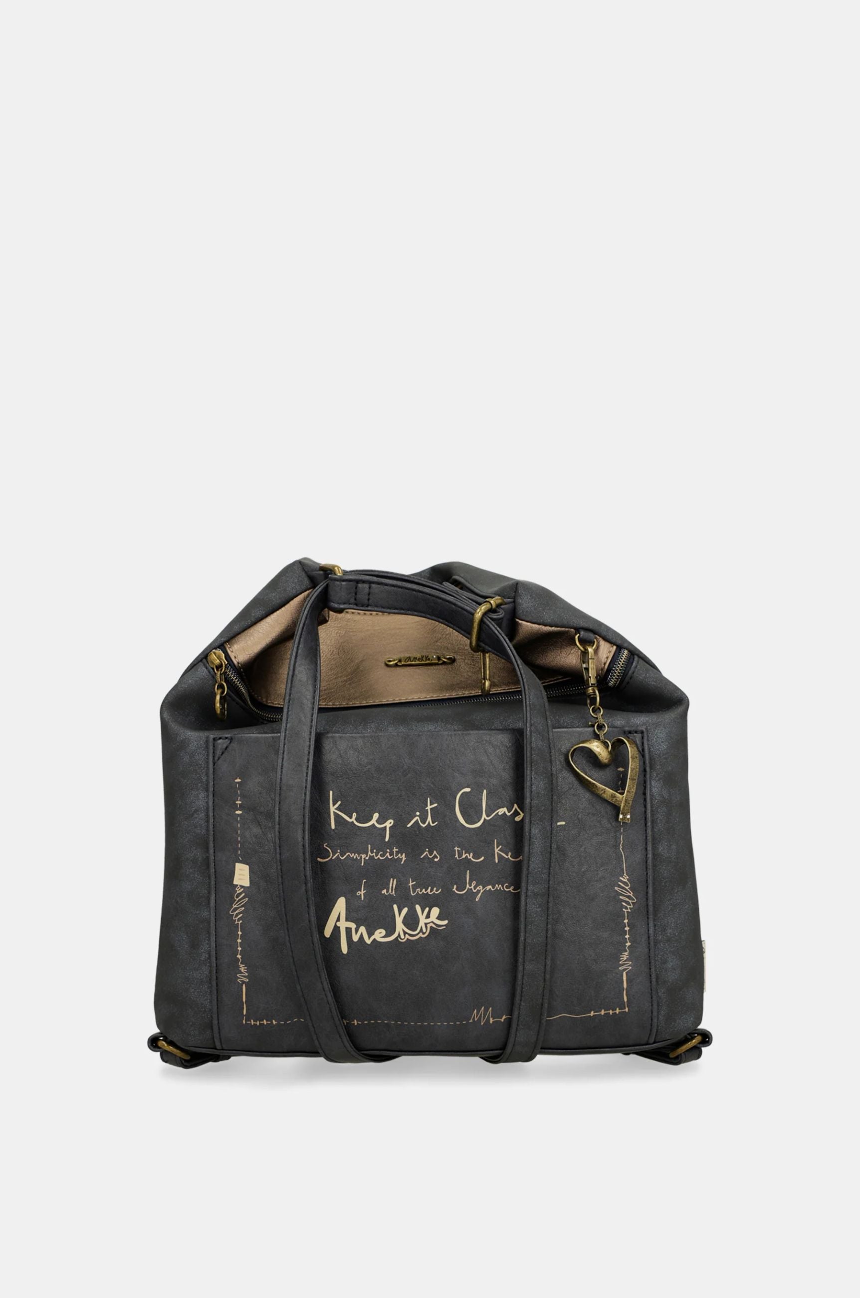 Borsa zaino Anekke Contemporary con tracolla regolabile BLU TU | Giò Fashion
