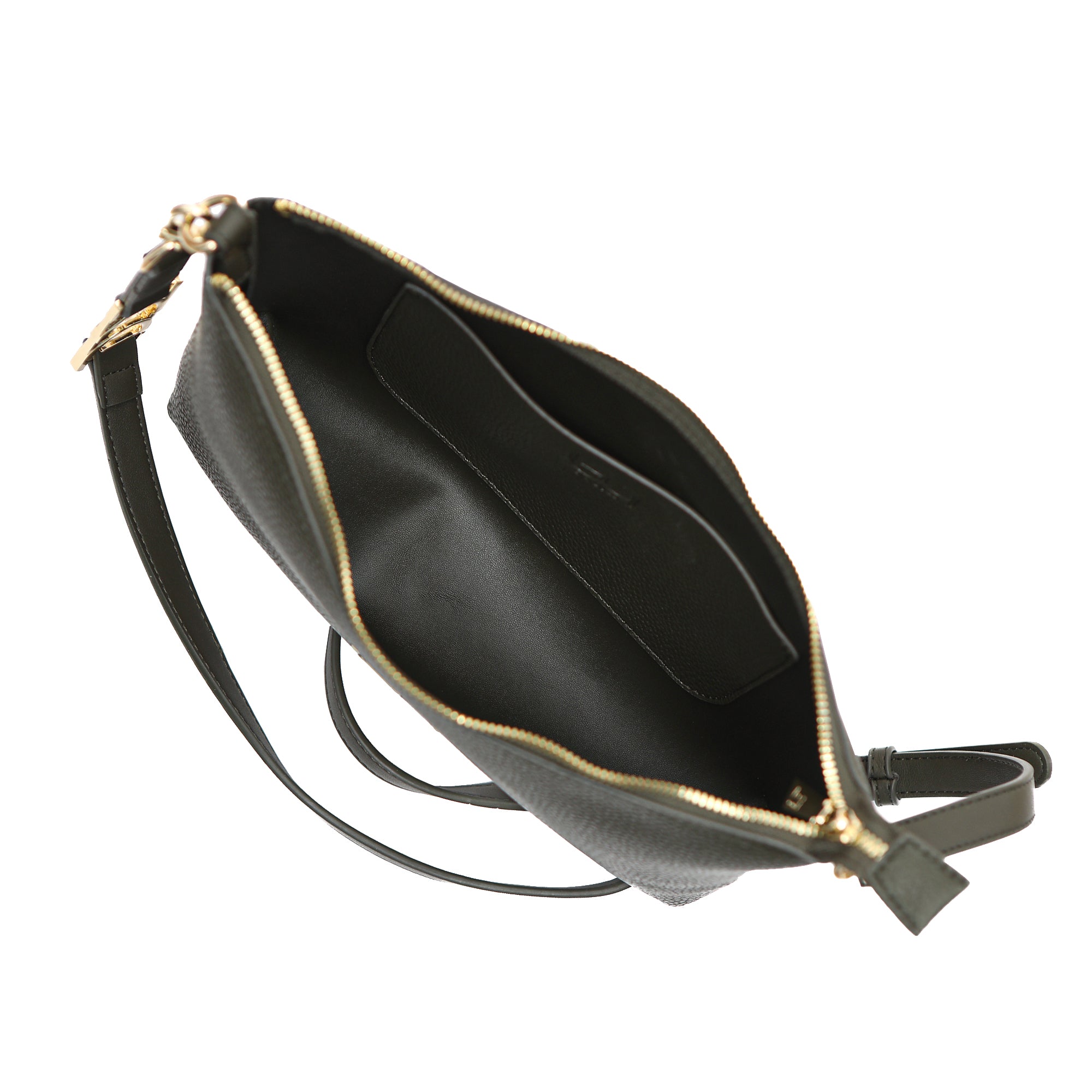 Borsa a tracolla con chiusura zip By Byblos VERDE TU | Giò Fashion