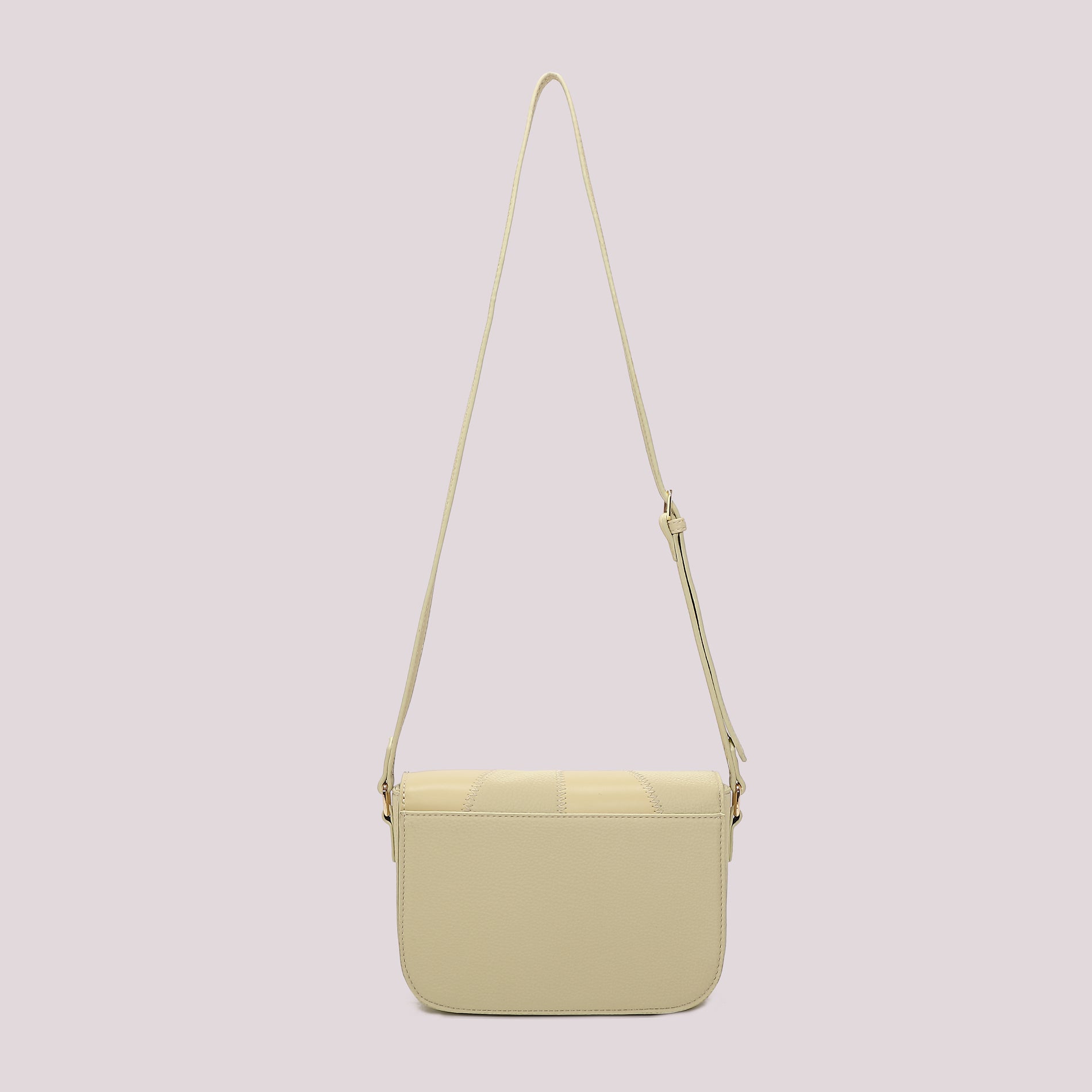 Mimi Mua borsa a tracolla compatta con patta decorata VERDE TU | Giò Fashion