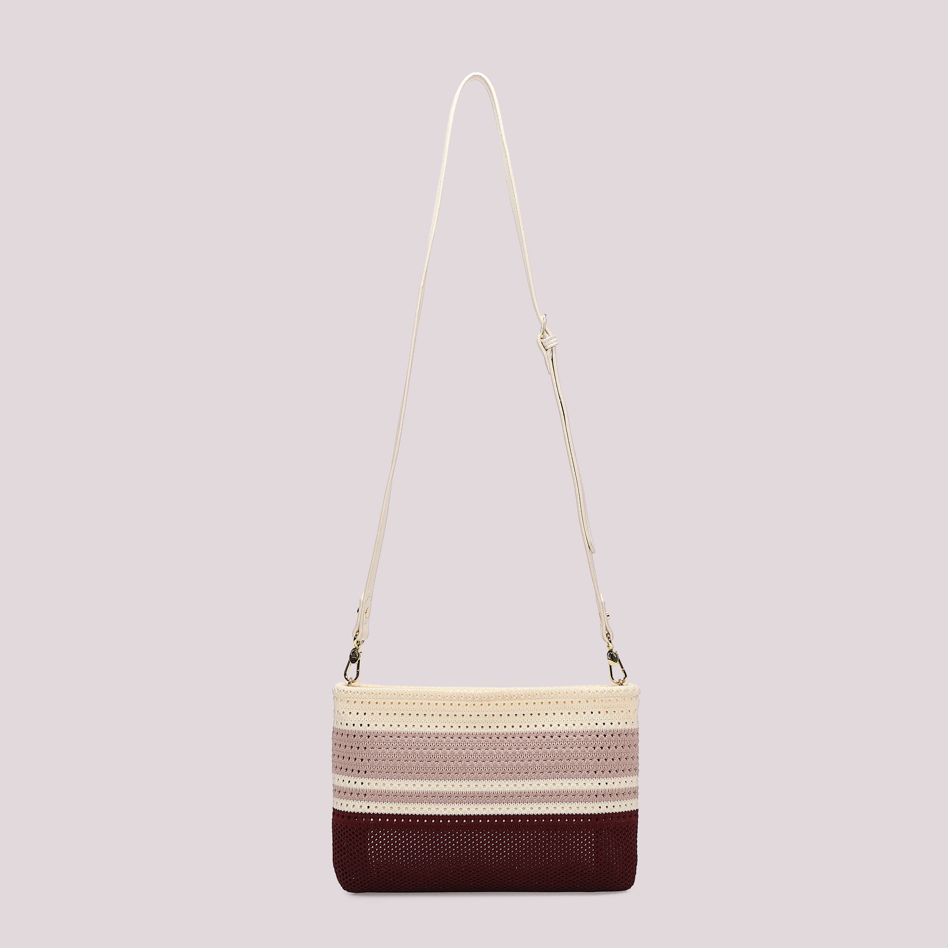 Borsa a tracolla Mimi Mua in tessuto lavorato con design estivo e tracolla regolabile Blu TU | Giò Fashion