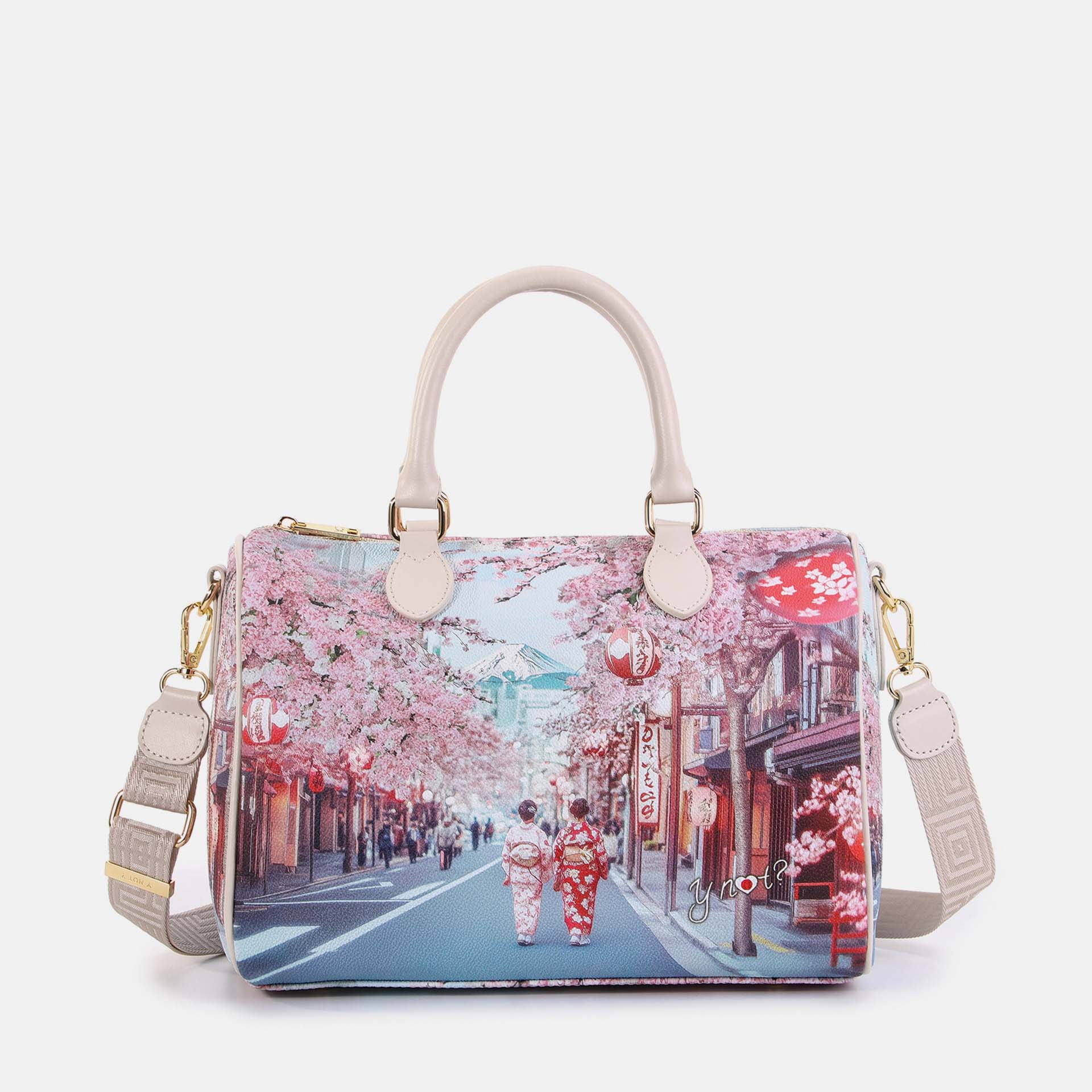 Y-Not Borsa Boston YesBag Tokyo Sakura TU | Giò Fashion