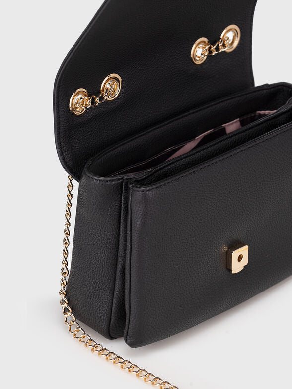 Eleganza Compatta: Borsa Liu Jo Caliwen con Tracolla a Catena NERO TU | Giò Fashion