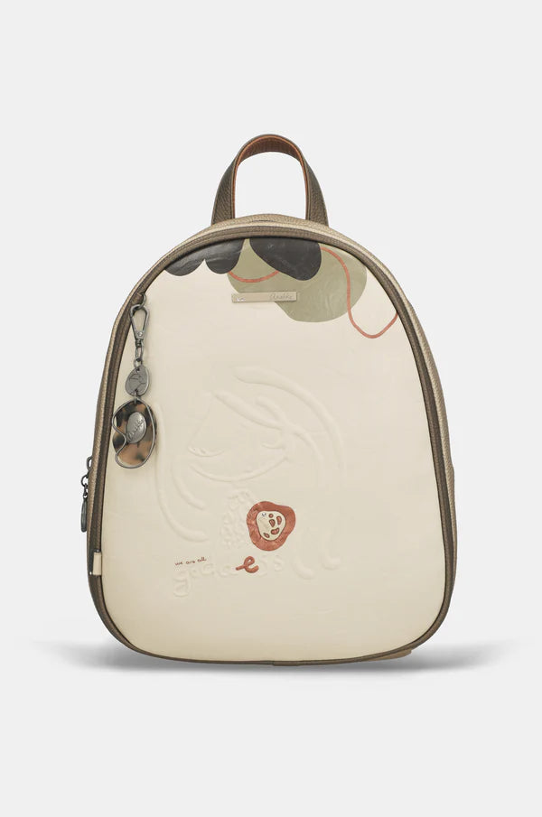 Zaino Anekke Donna Elegante con Chiusura Zip e Spallacci Regolabili