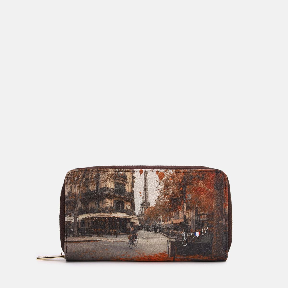 Ynot? Yes Bag Portafoglio Donna Grande in Ecopelle