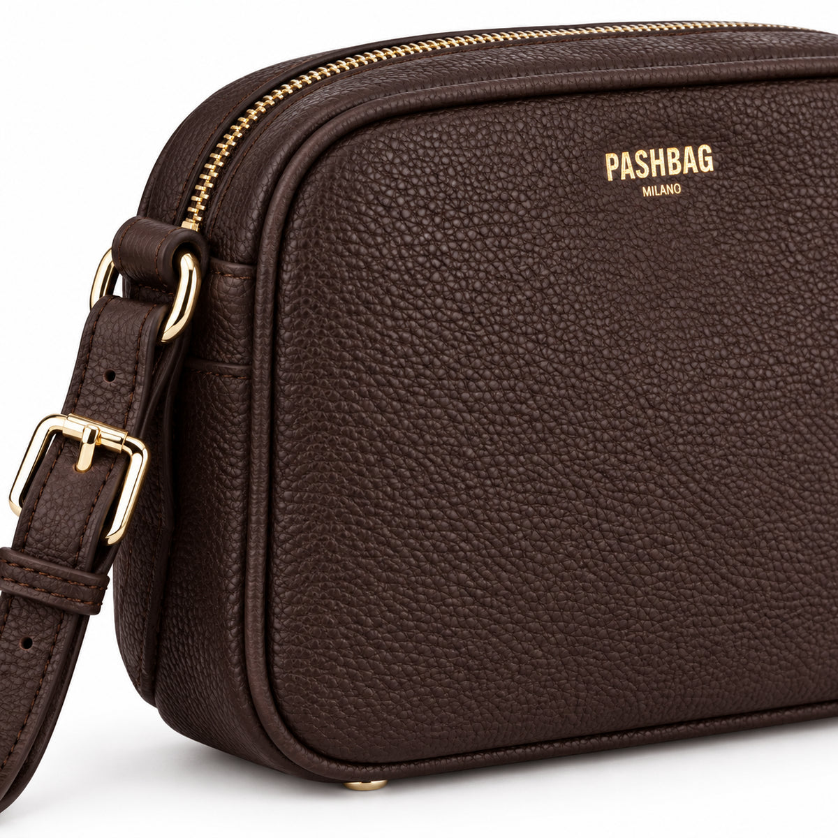 PashBag Borsa Donna a Tracolla Compatta con Chiusura Zip