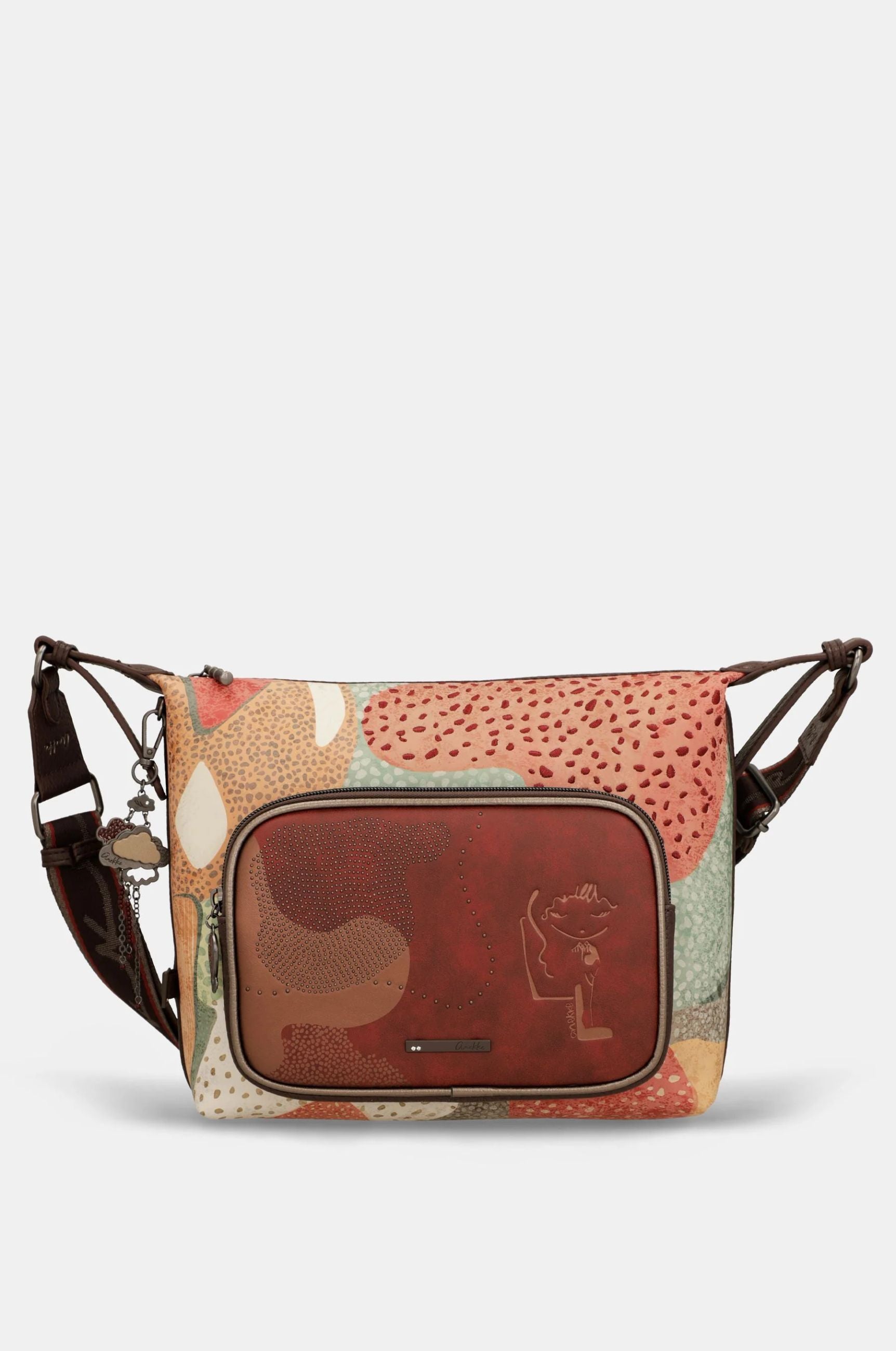 Borsa a Tracolla Grande Donna Anekke con Tasche