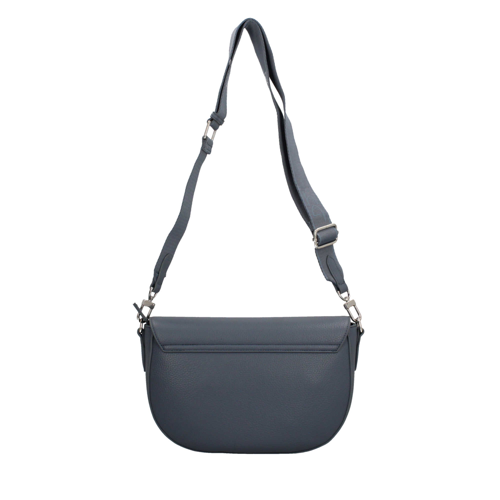 Borsa a tracolla By Byblos in ecopelle con design compatto Blu TU | Giò Fashion