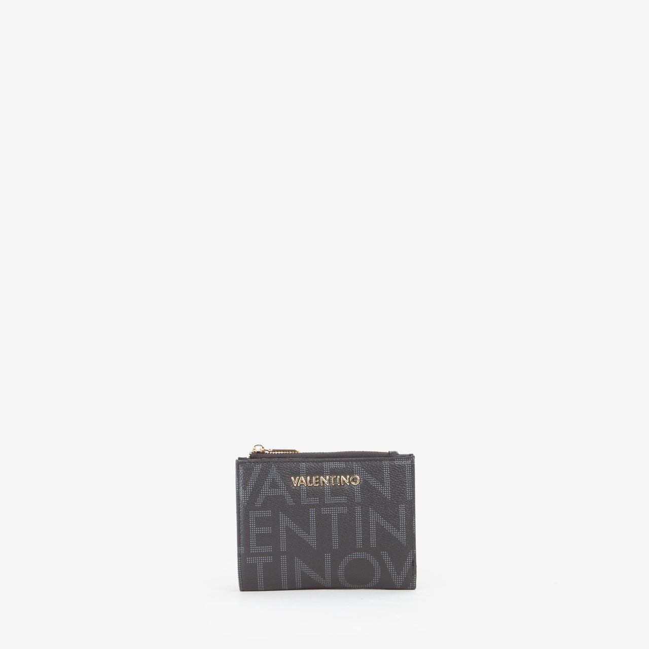 Portamonete donna Mario Valentino con zip e stampa logo all over