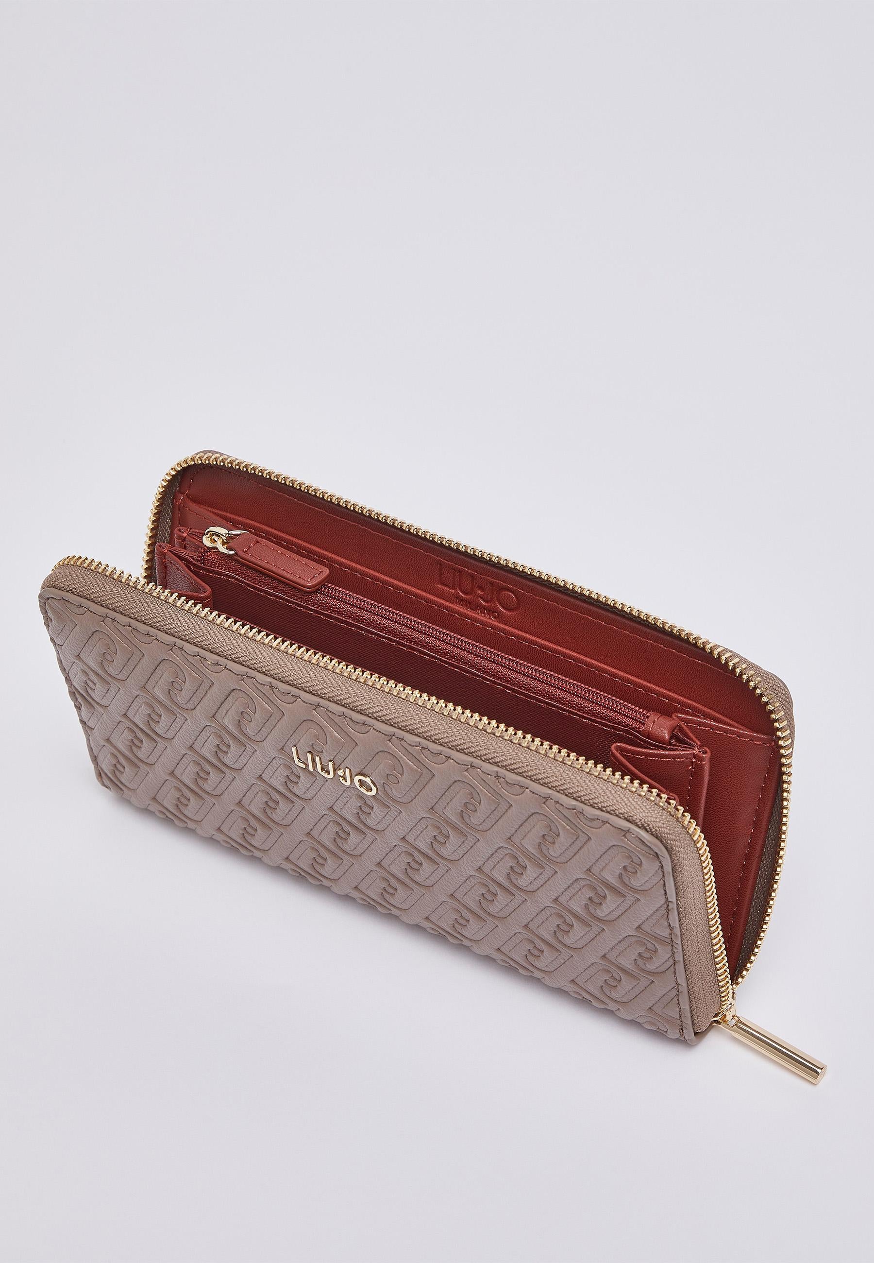 Liu Jo Portafoglio Grande Donna Monogram Debossed
