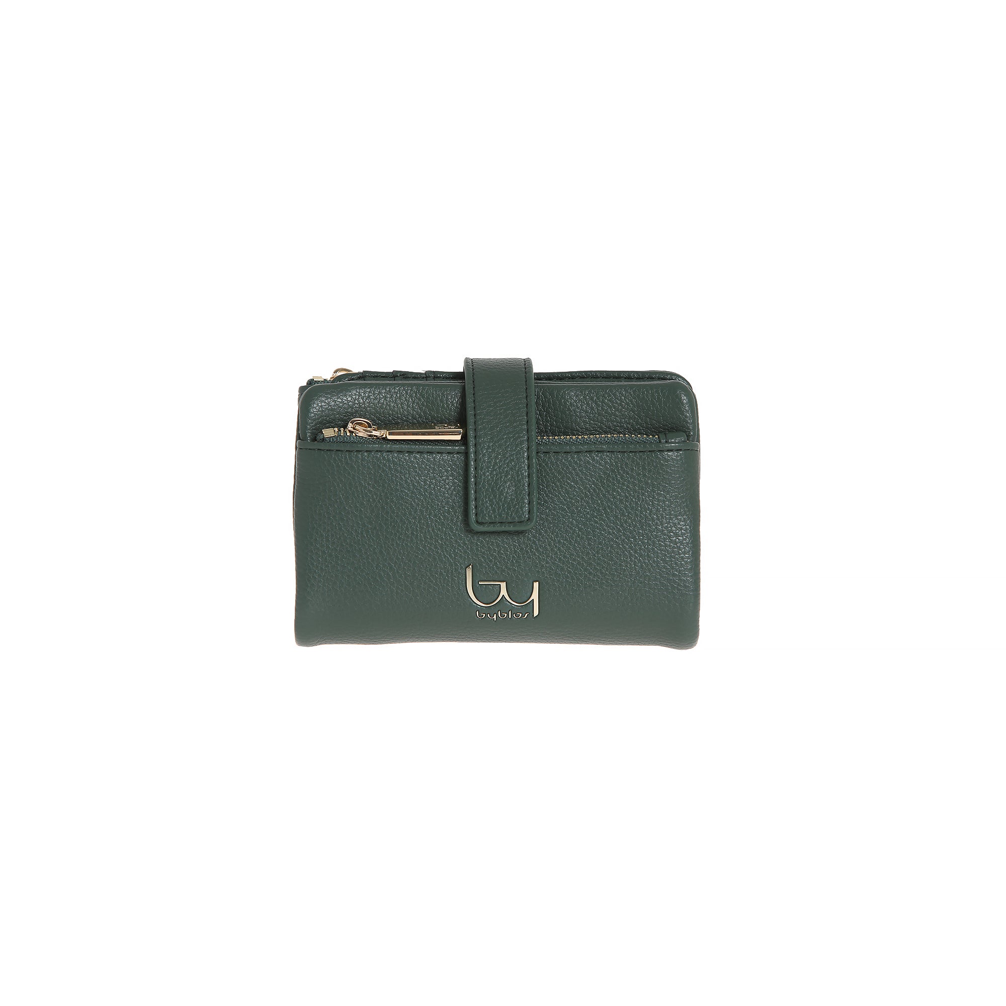 Portafoglio By Byblos elegante con chiusura a bottone VERDE TU | Giò Fashion