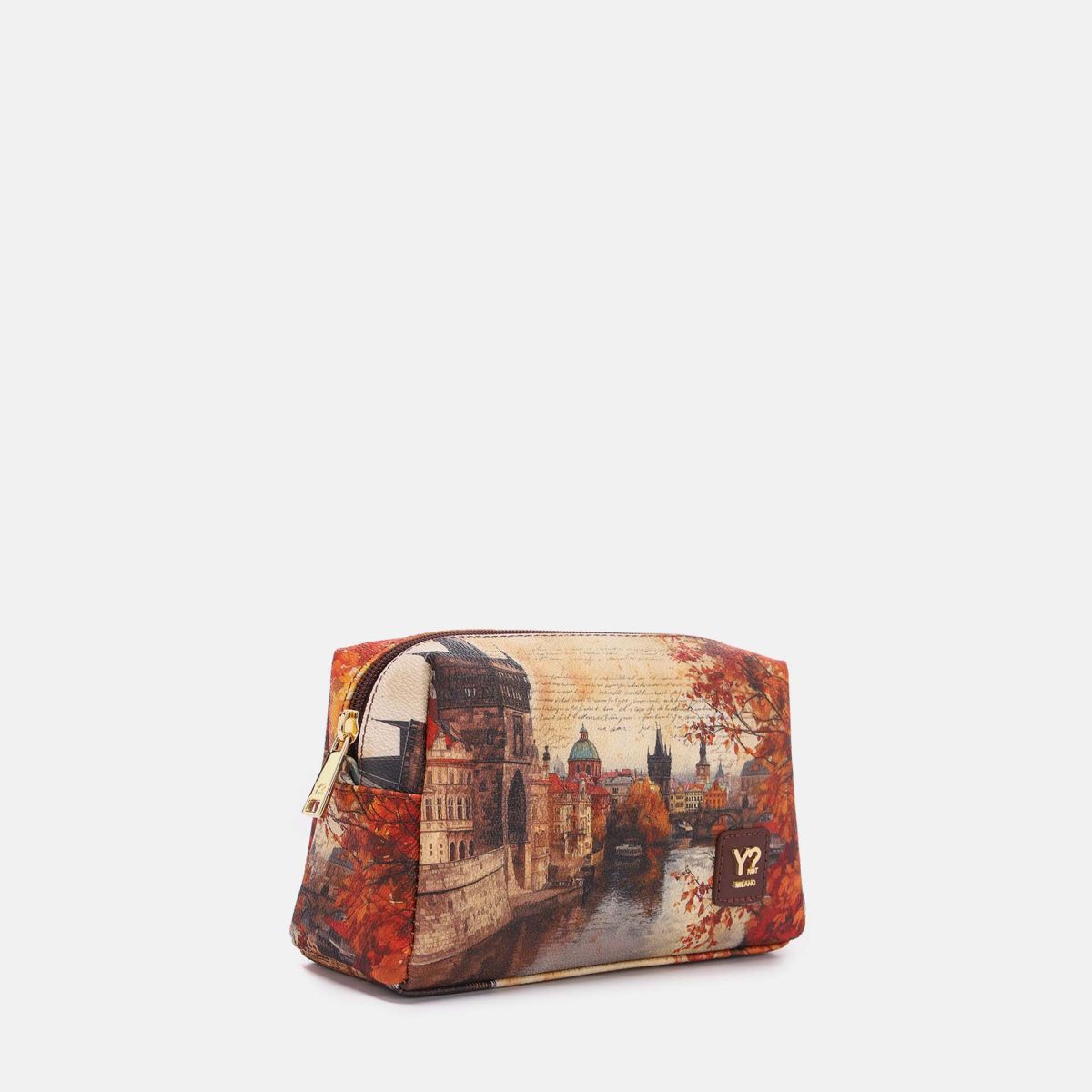 Ynot? Yes Bag Beauty Case Grande Donna in Ecopelle con Zip