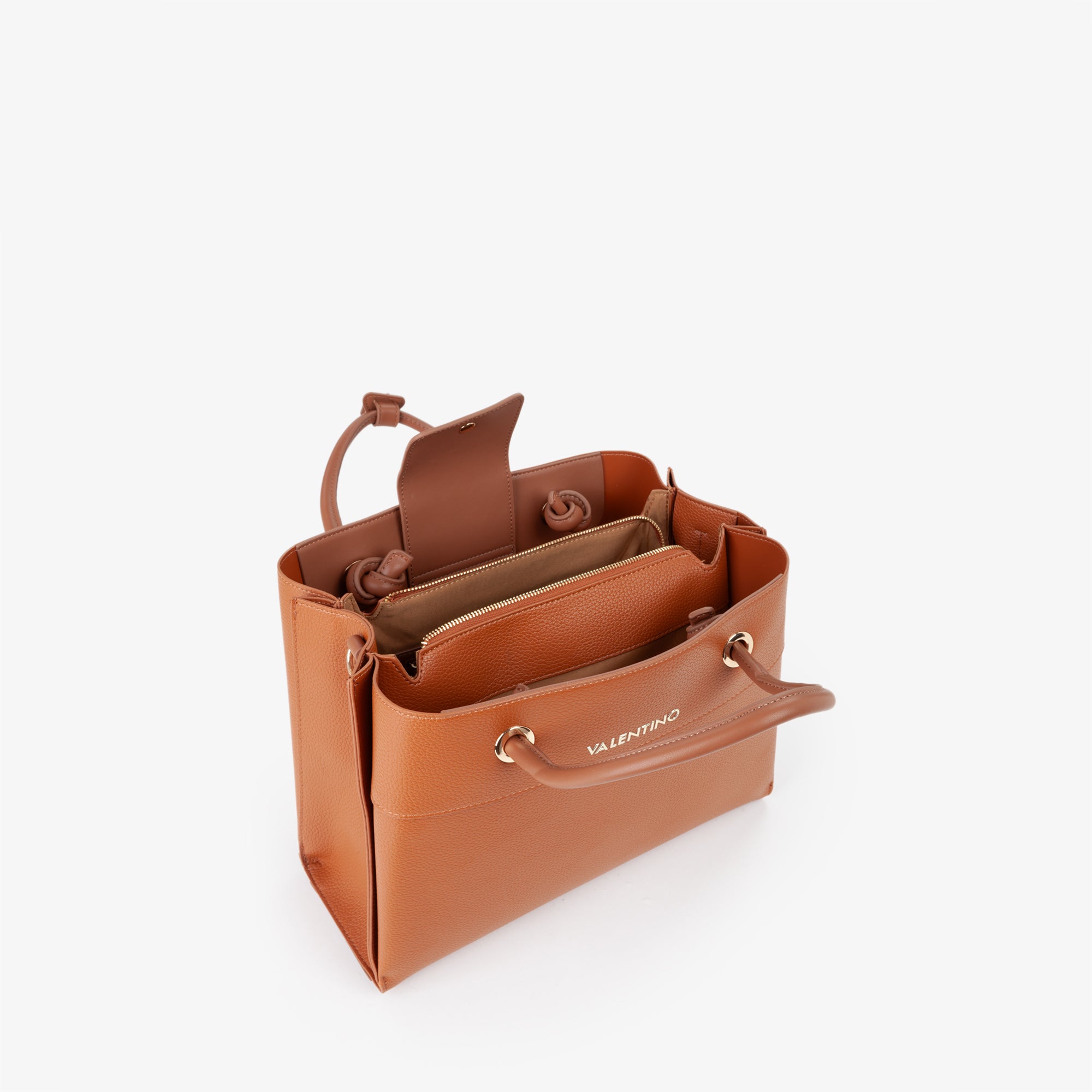 Borsa a mano in pelle sintetica CUOIO TU | Giò Fashion