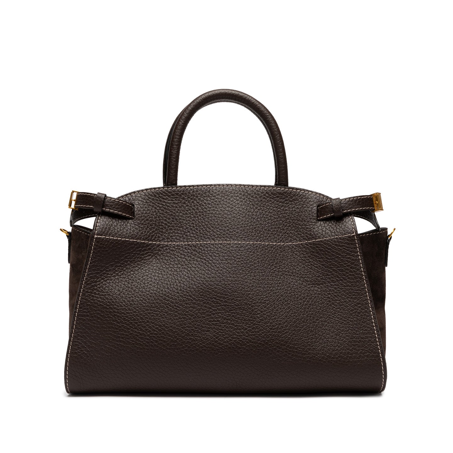 Borsa a mano Gianni Chiarini in pelle martellata con tracolla Marrone TU | Giò Fashion