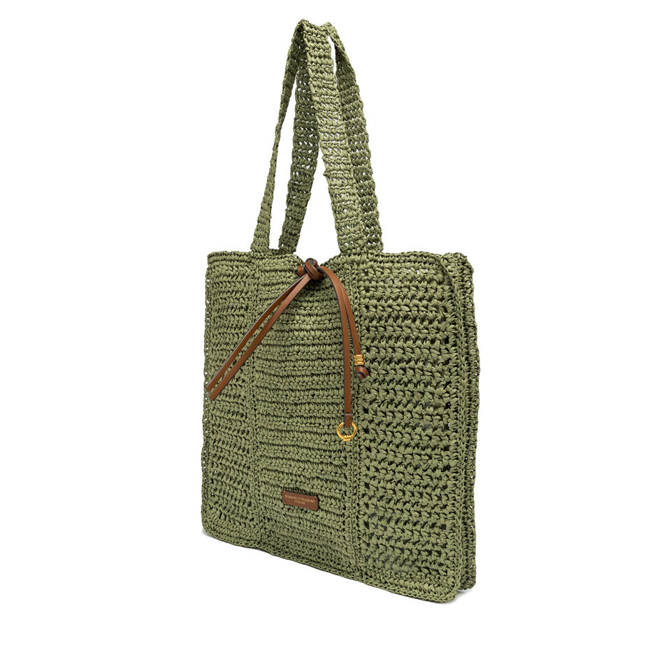 Borsa Shopper Gianni Chiarini Nefeli in crochet extra large