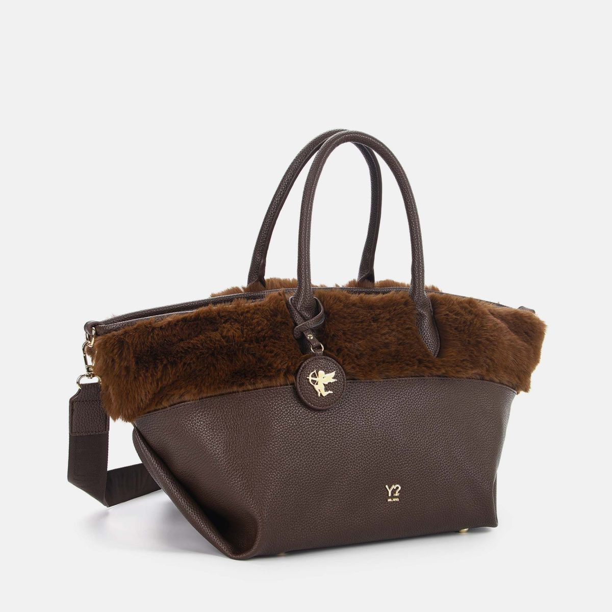 Ynot? Start Borsa Tote Grande Donna con Tracolla