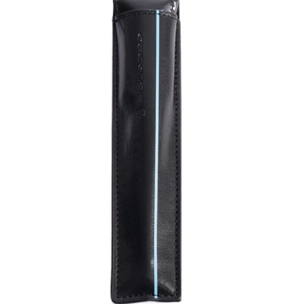 Penna 3 funzioni Piquadro in alluminio e pelle ARGENTO TU | Giò Fashion