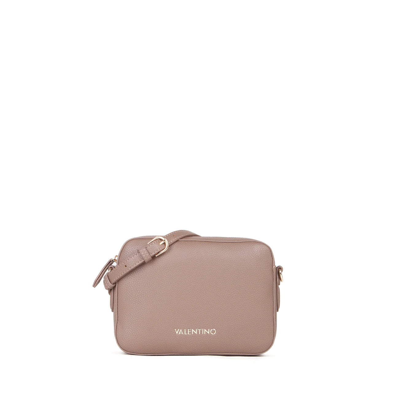 Valentino borsa a tracolla piccola con logo frontale Beige TU | Giò Fashion