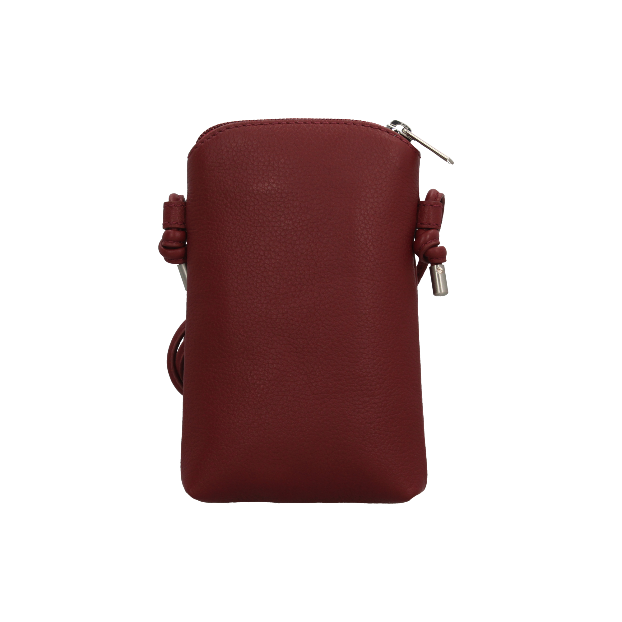 Tracolla Roncato compatta porta smartphone in pelle con laccio regolabile BORDEAUX TU | Giò Fashion