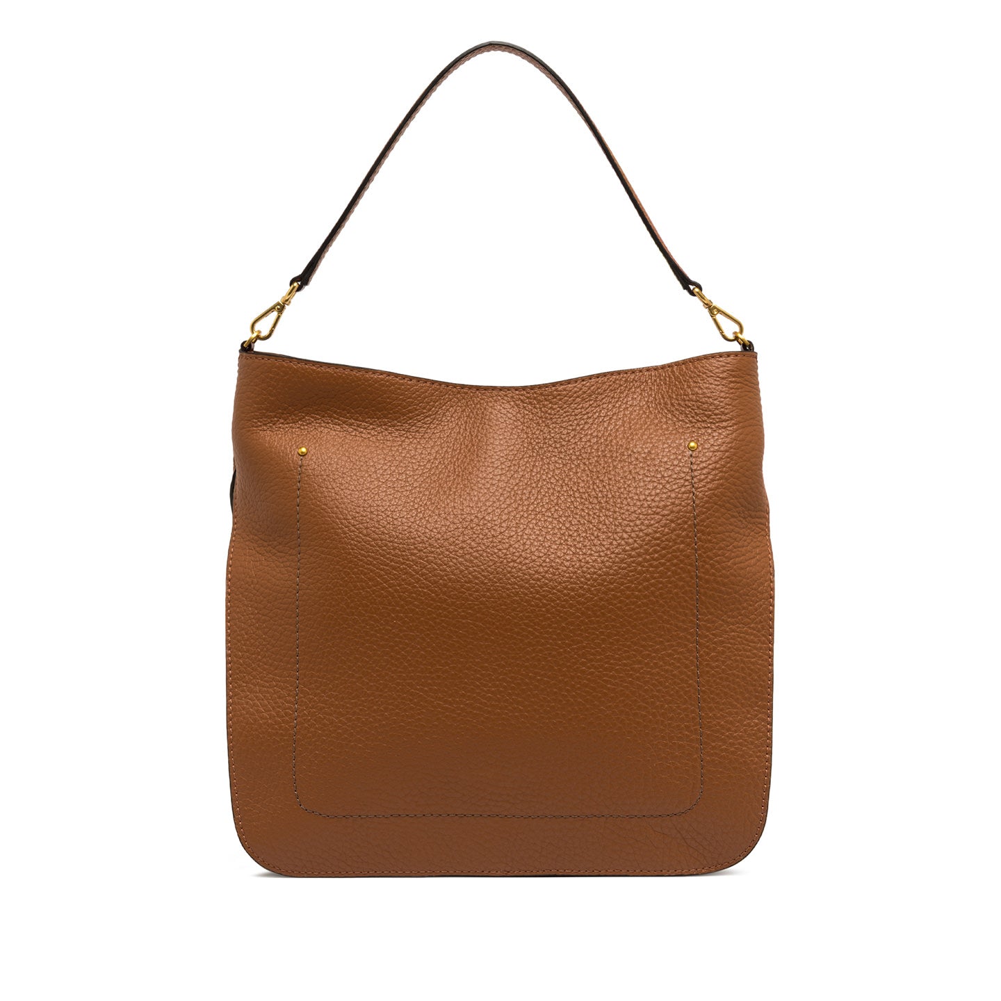 Borsa a spalla Gianni Chiarini in pelle martellata CUOIO TU | Giò Fashion