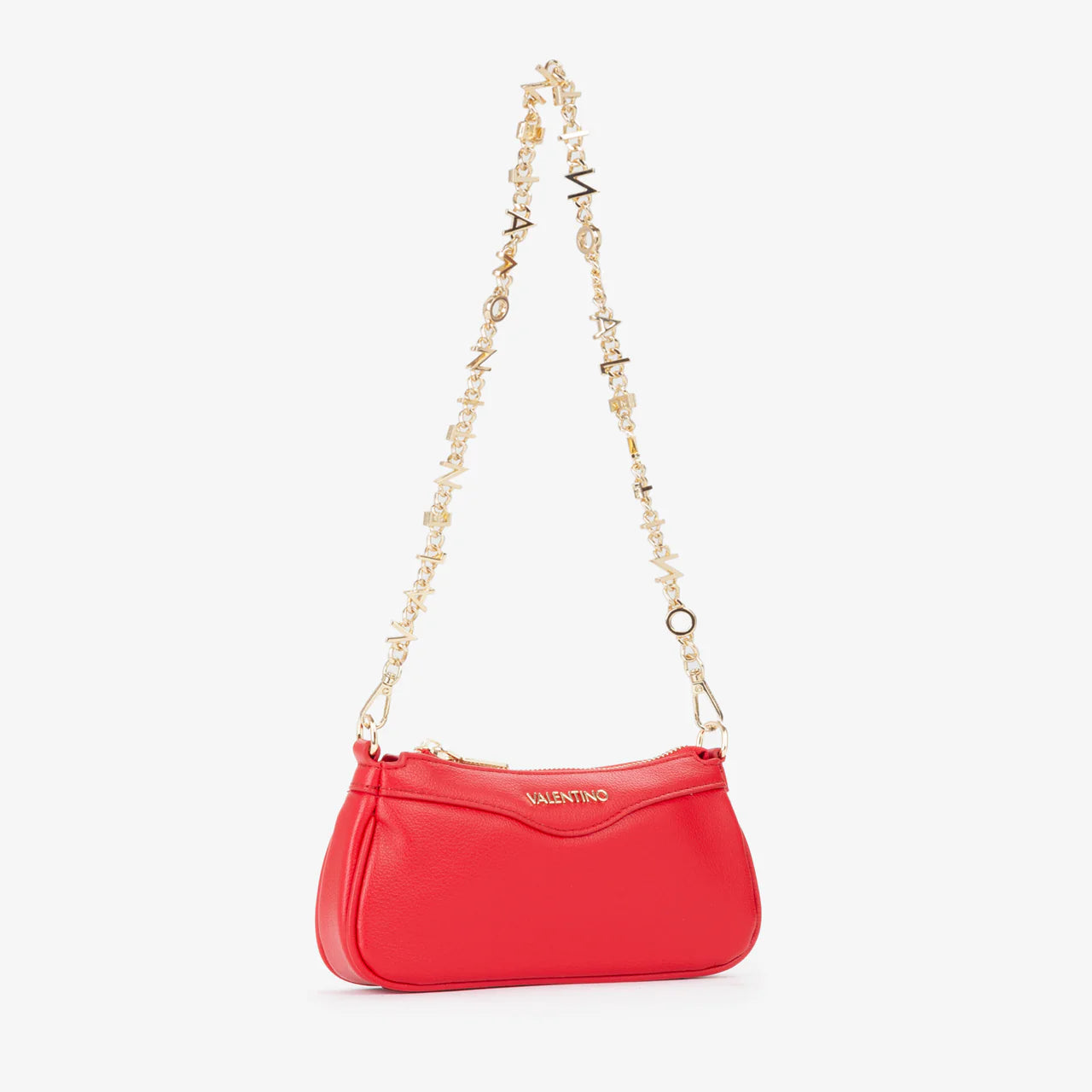 Valentino borsa a spalla con tracolla gioiello Rosso TU | Giò Fashion