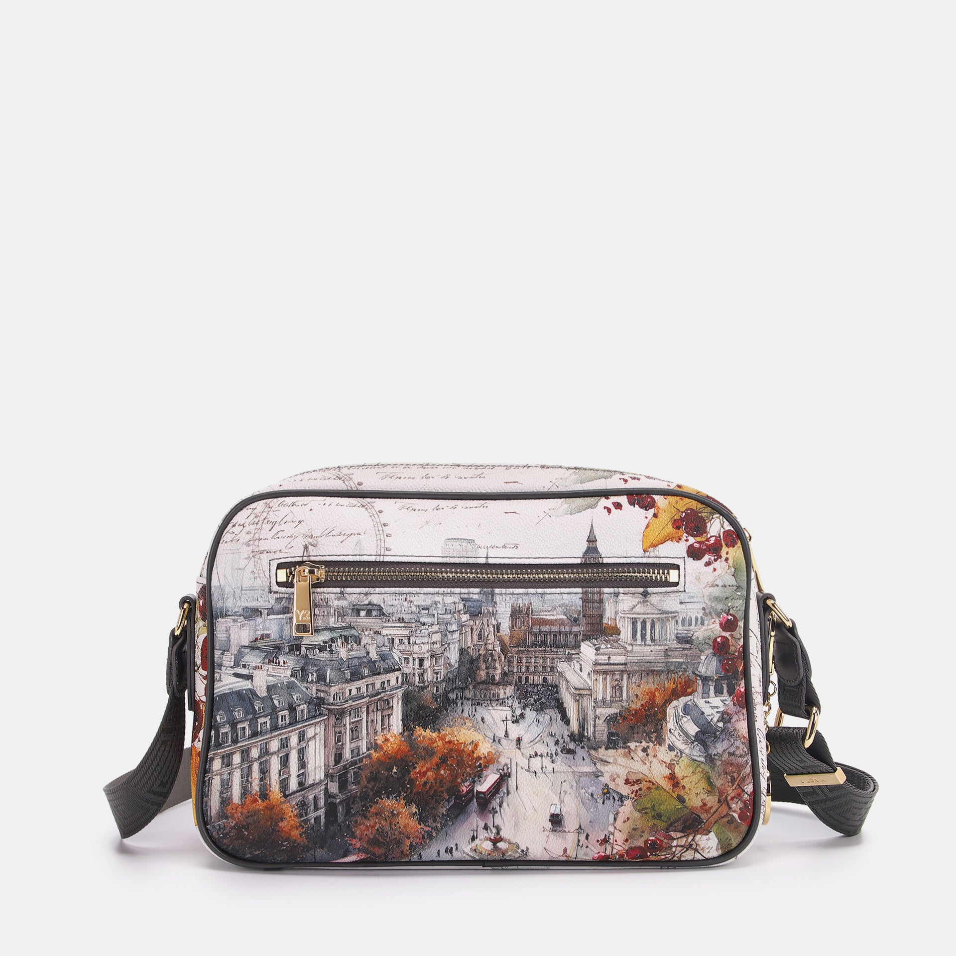 Ynot? Yes Bag Borsa Reporter Donna con Tracolla in Tessuto