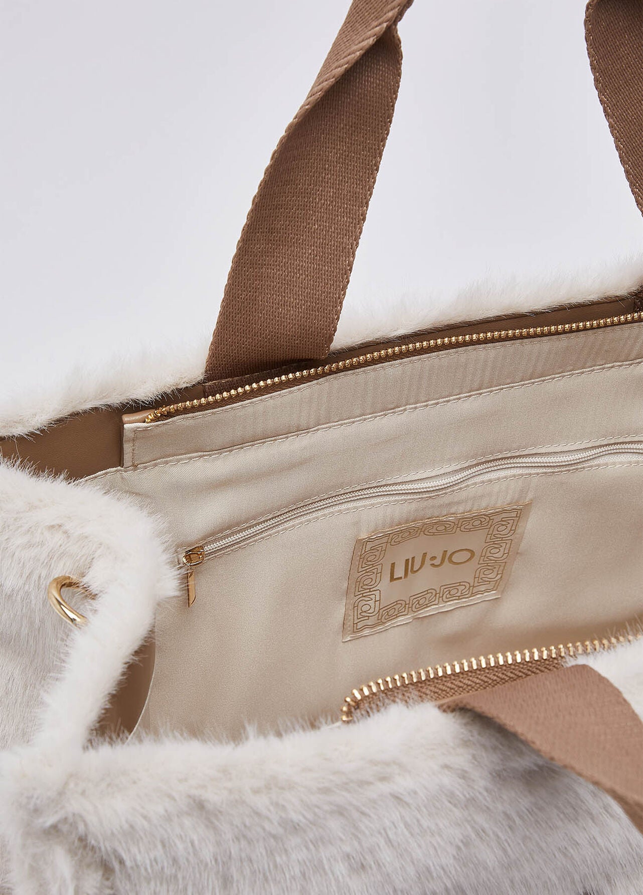 Liu Jo Tote Bag Grande Donna in Teddy con Tracolla