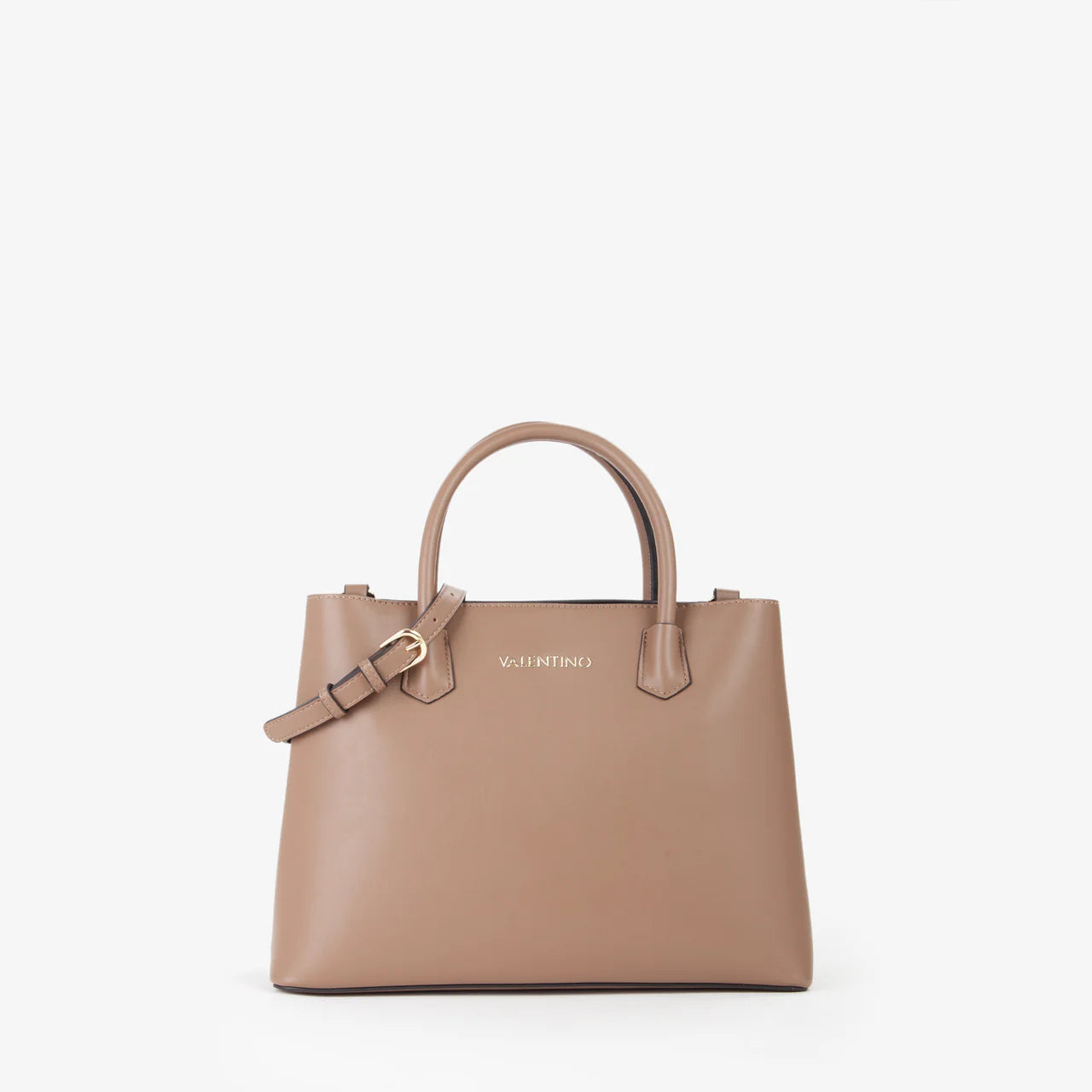 Valentino borsa a mano donna elegante con doppi manici Beige TU | Giò Fashion