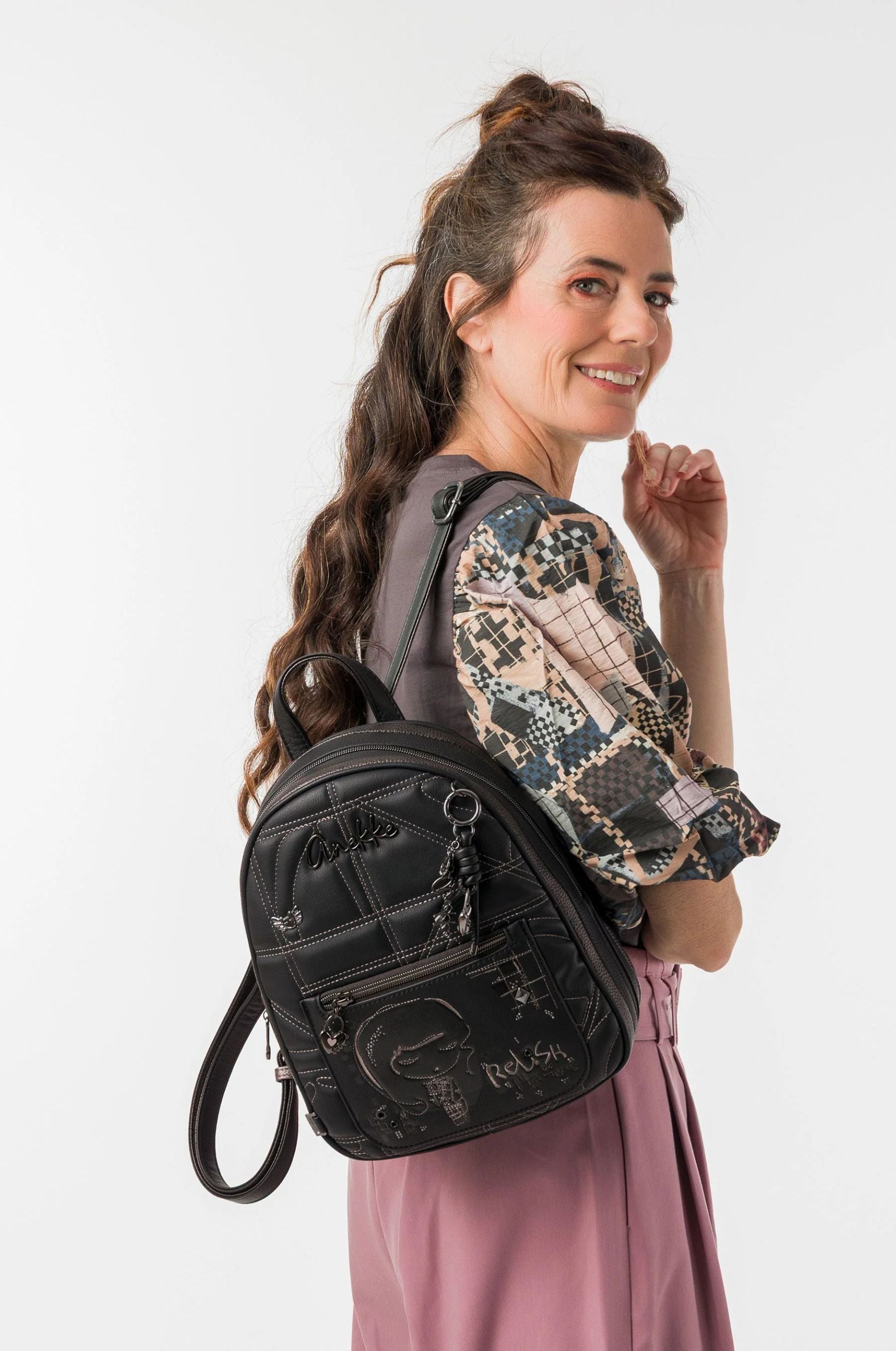 Zaino Medio Donna Anekke con Spallacci Regolabili