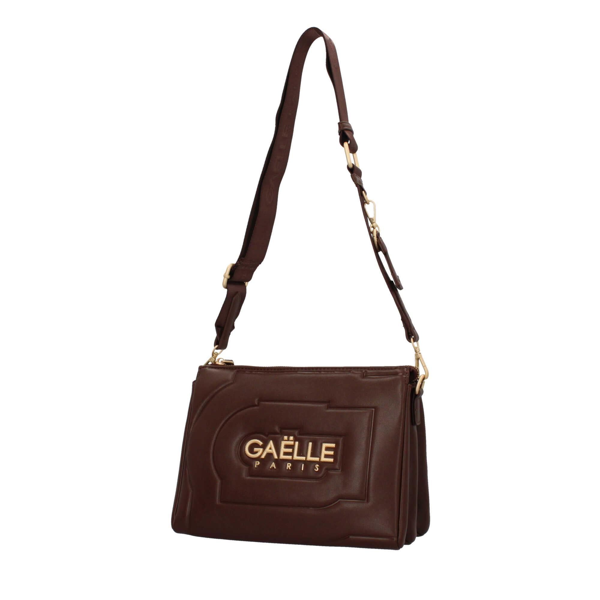 Borsa a tracolla Gaelle Paris Strap in ecopelle