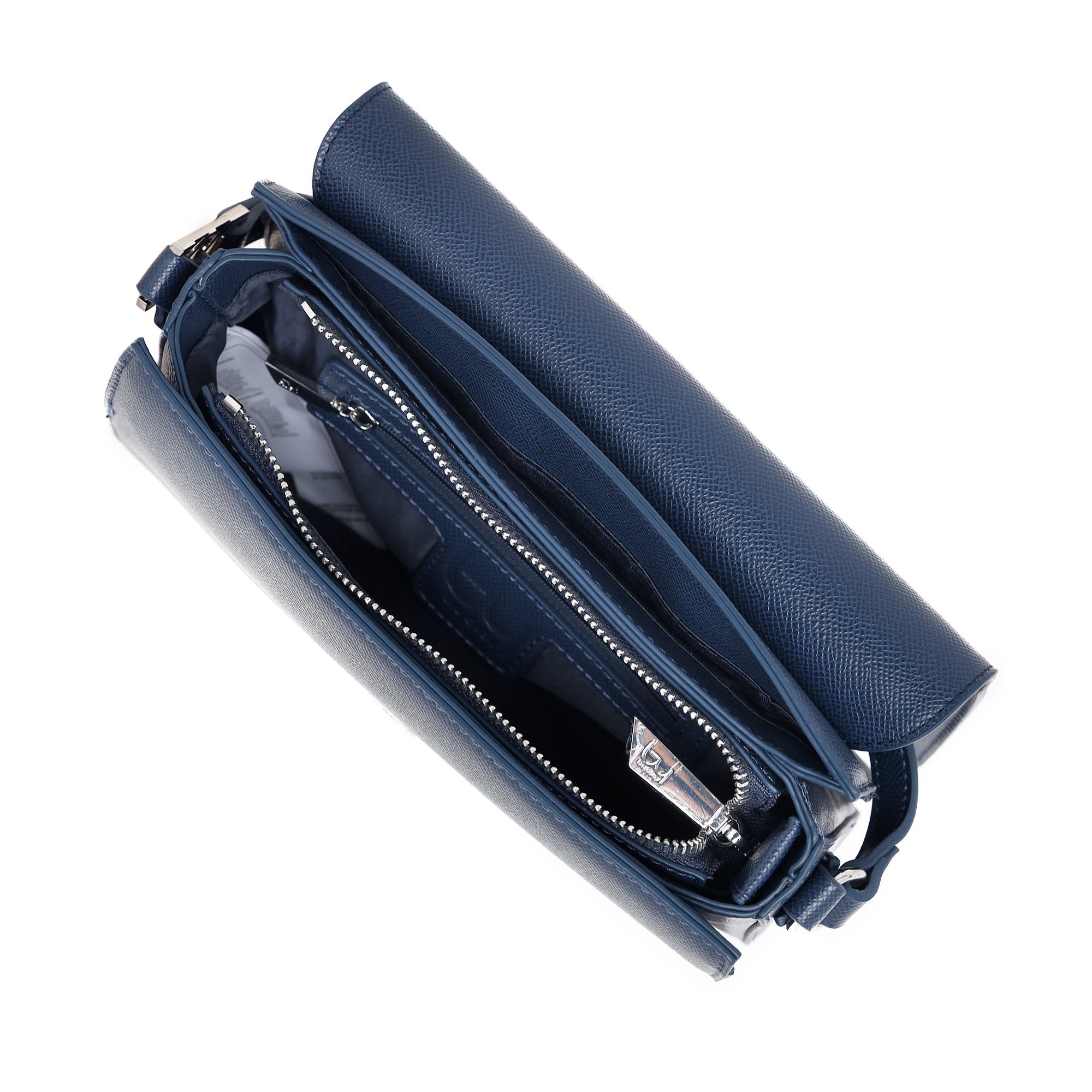 Borsa a Tracolla Donna By Byblos con Patta e Logo Metallico