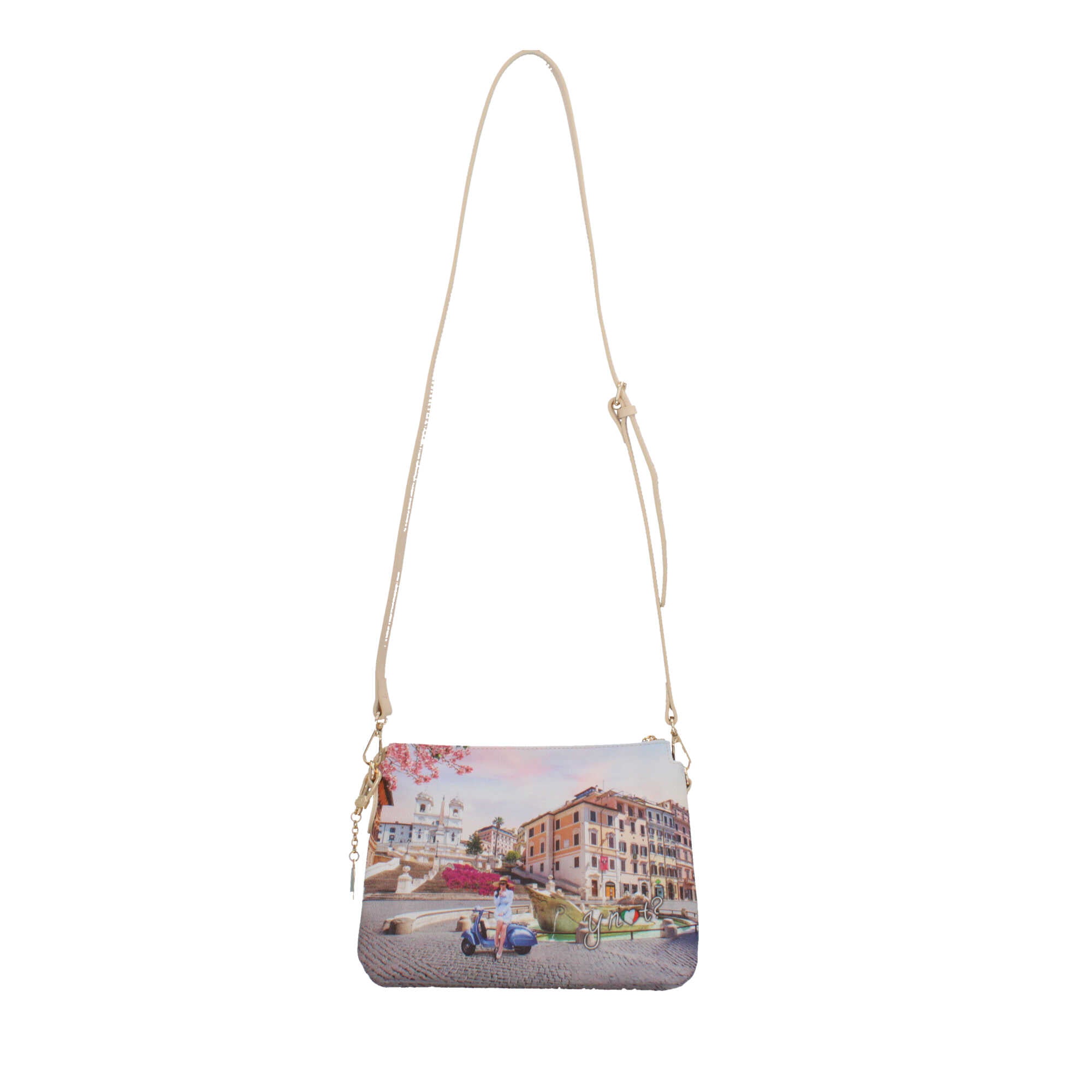 Borsa a tracolla YNot con doppio scomparto e design compatto VACANZA ROMANA TU | Giò Fashion