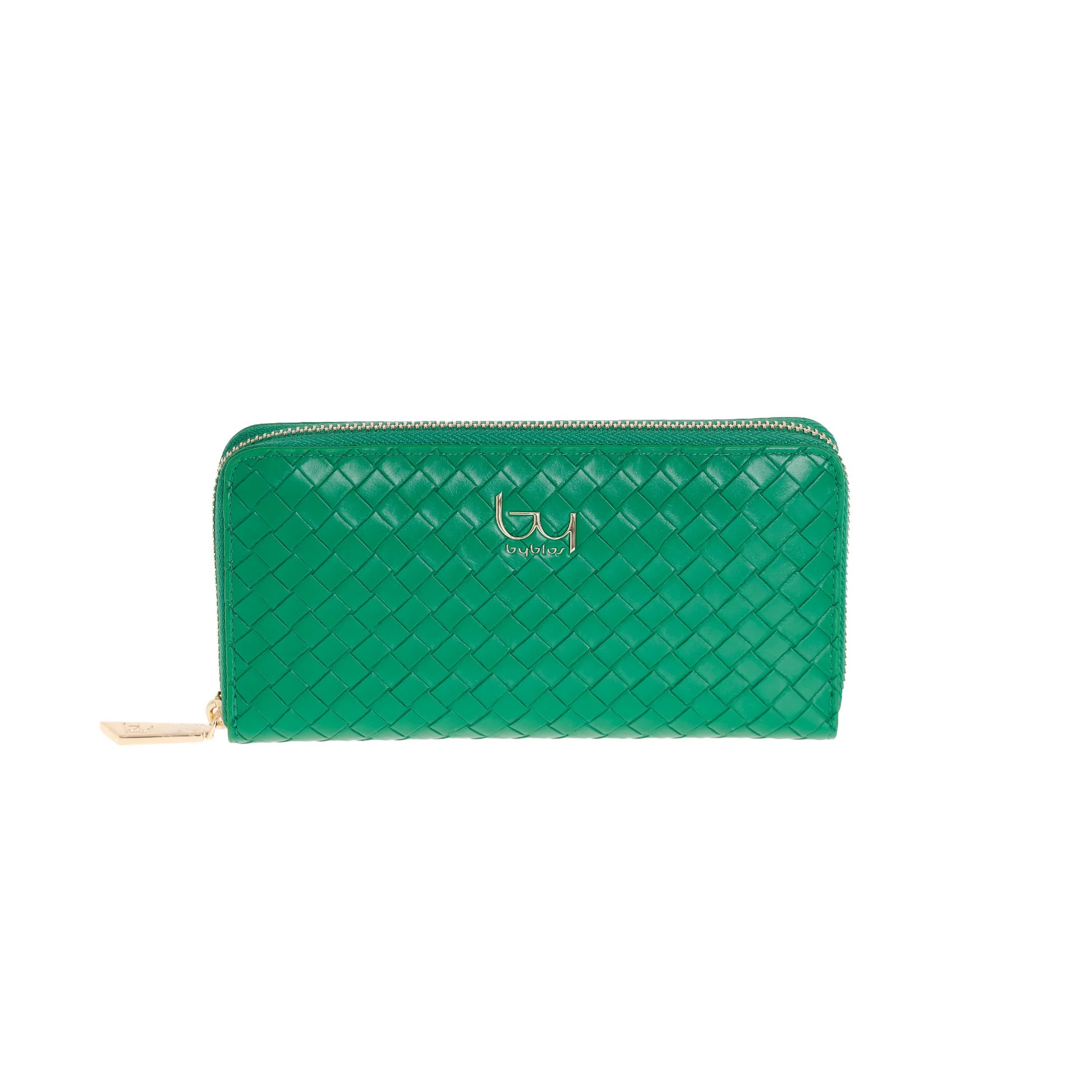 Portafoglio Donna By Byblos Bliss con Zip Intrecciato Grande