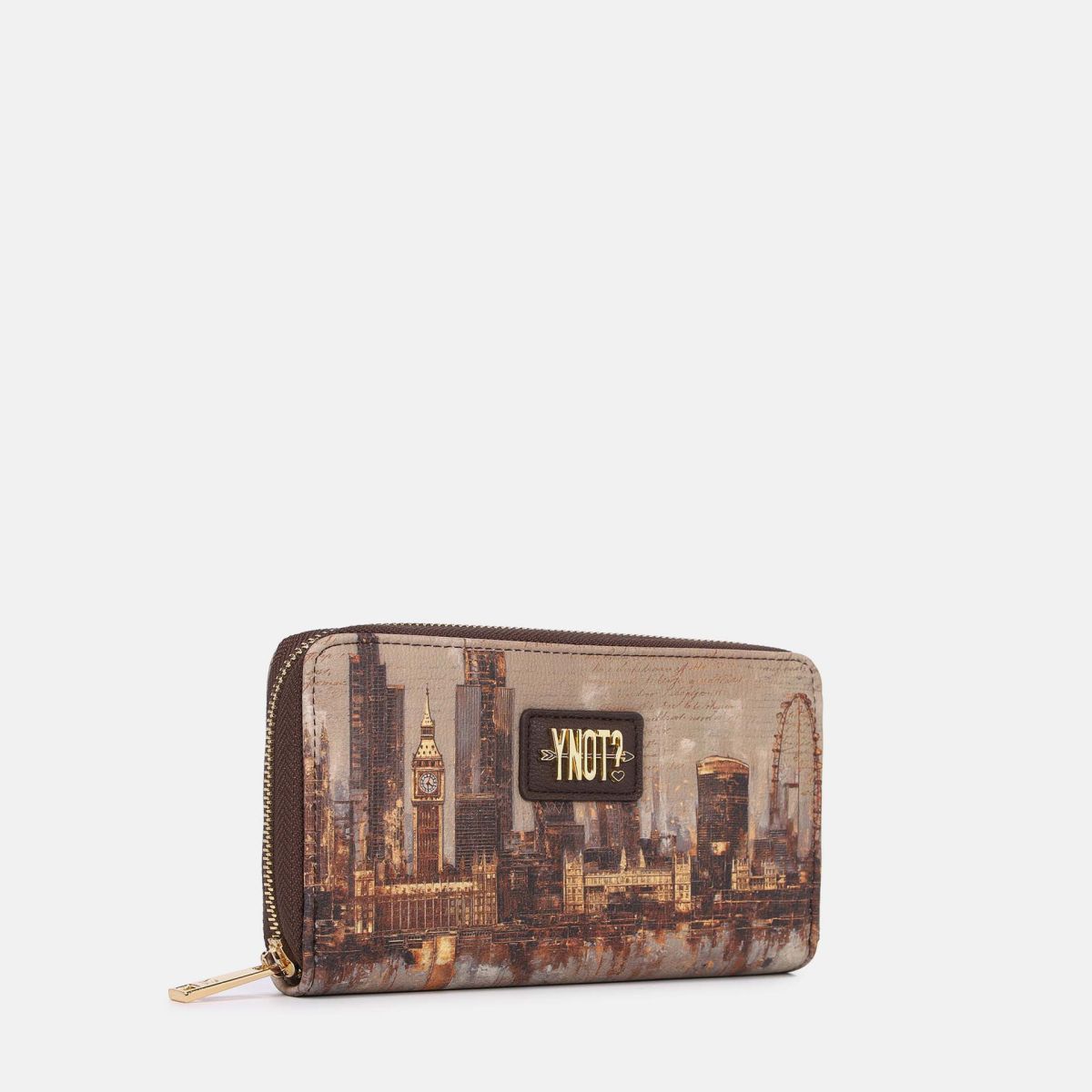 Portafoglio Donna City Painted con Zip