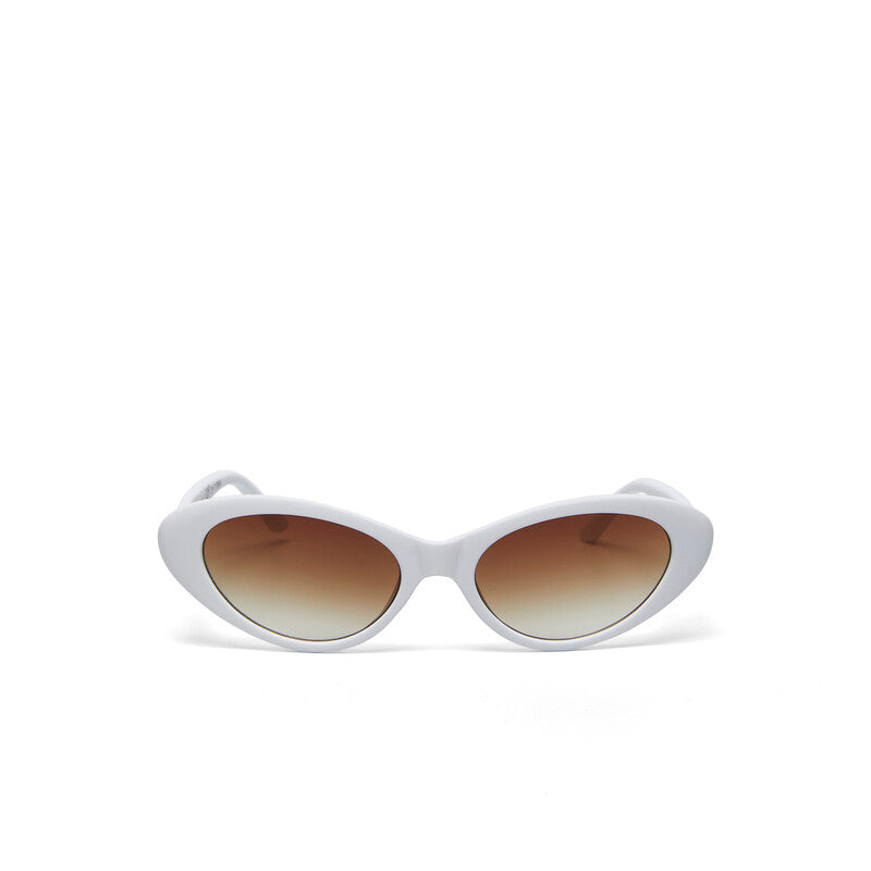 OKKIA Lina Occhiali da Sole Donna Small Cat Eye con Lenti Sfumate e Protezione UV400