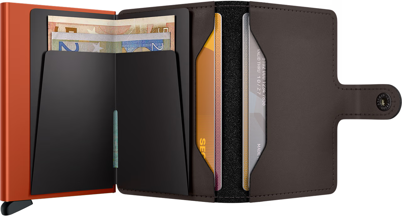 Portafoglio Secrid Miniwallet in pelle con blocco RFID e design tascabile | Giò Fashion