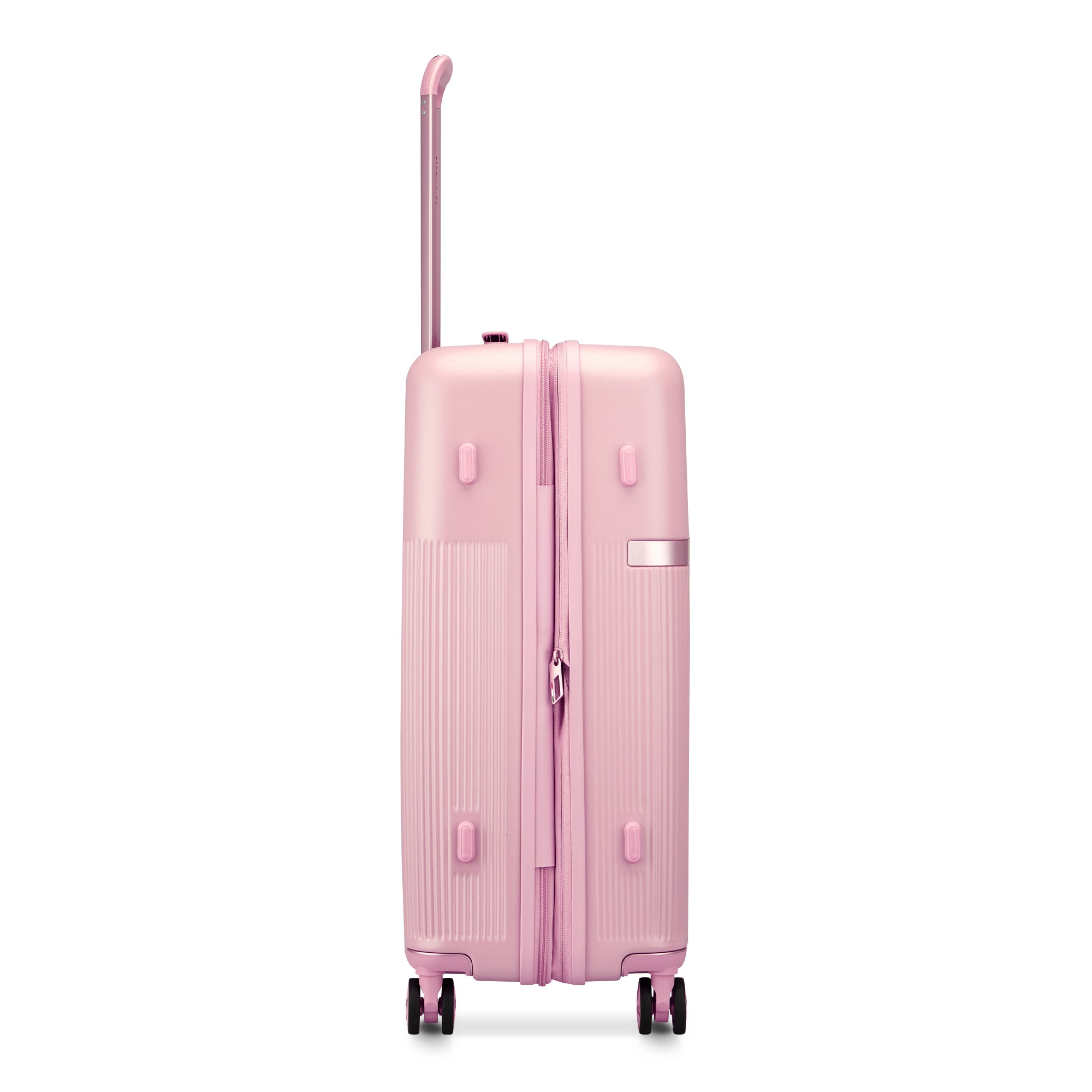 Trolley medio Roncato con struttura rigida e ruote silenziose Rosa TU | Giò Fashion
