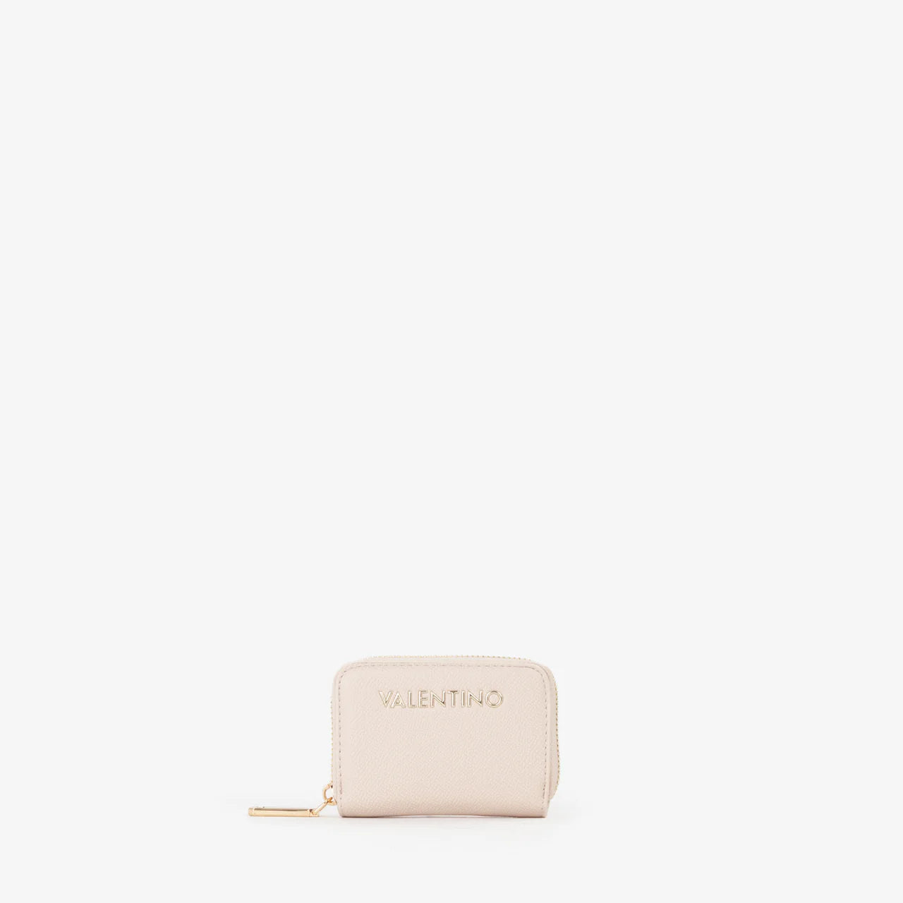 Valentino portamonete donna compatto con zip Avorio TU | Giò Fashion