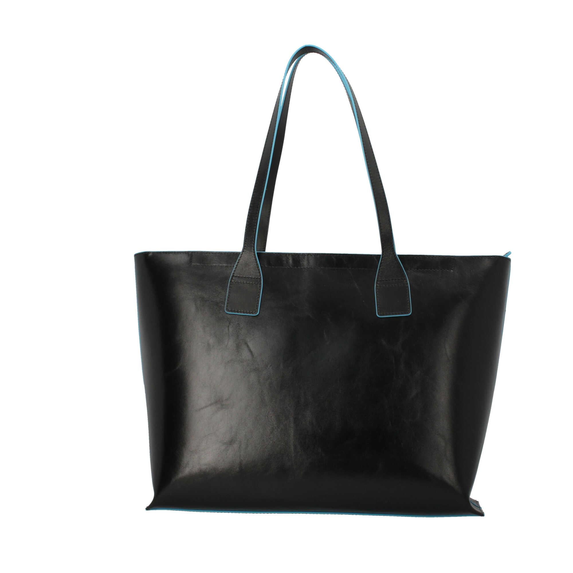 Shopping donna Piquadro bag con compartimento porta iPad&reg;mini Blue Square