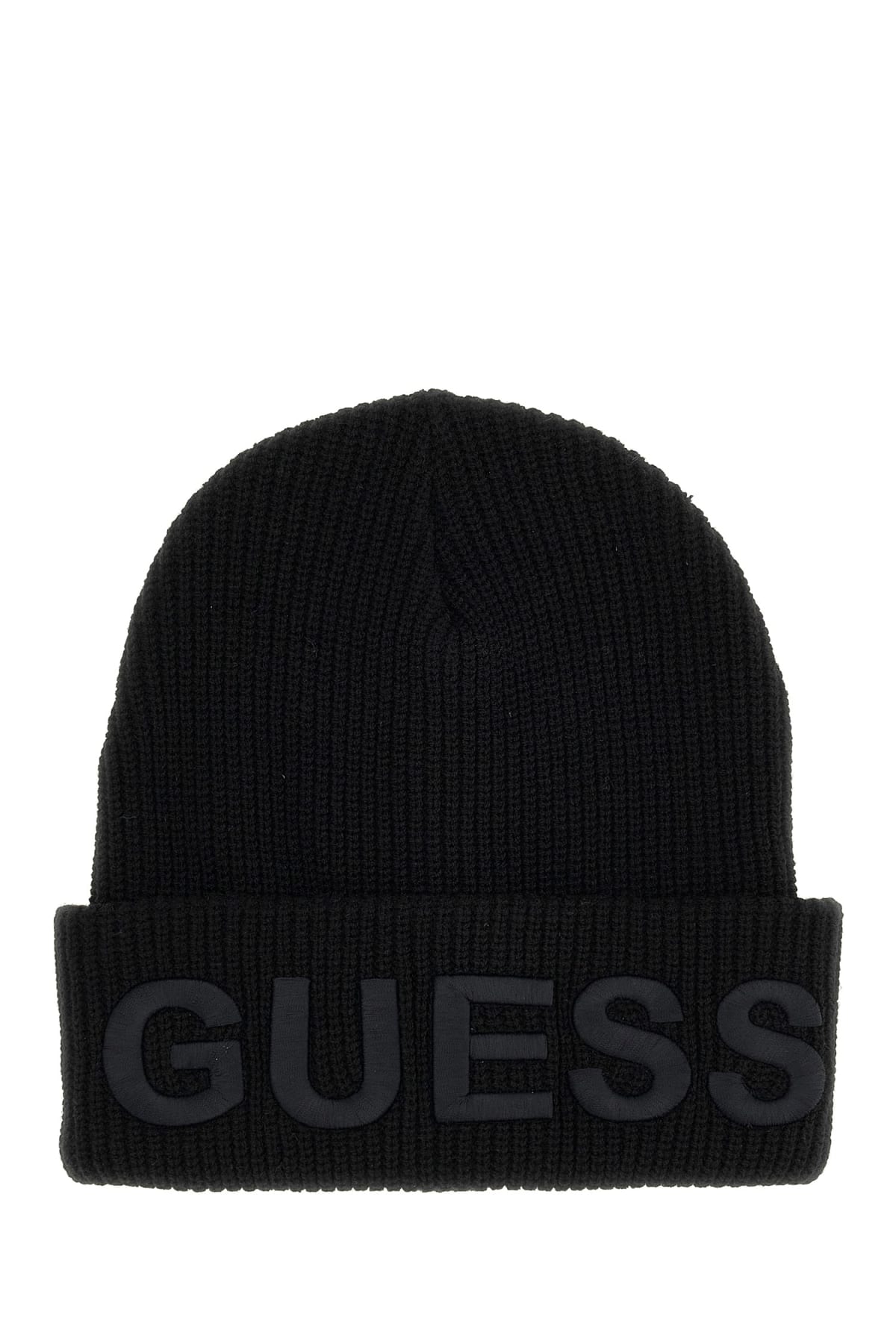 Guess Berretto in Maglia con Maxi Logo