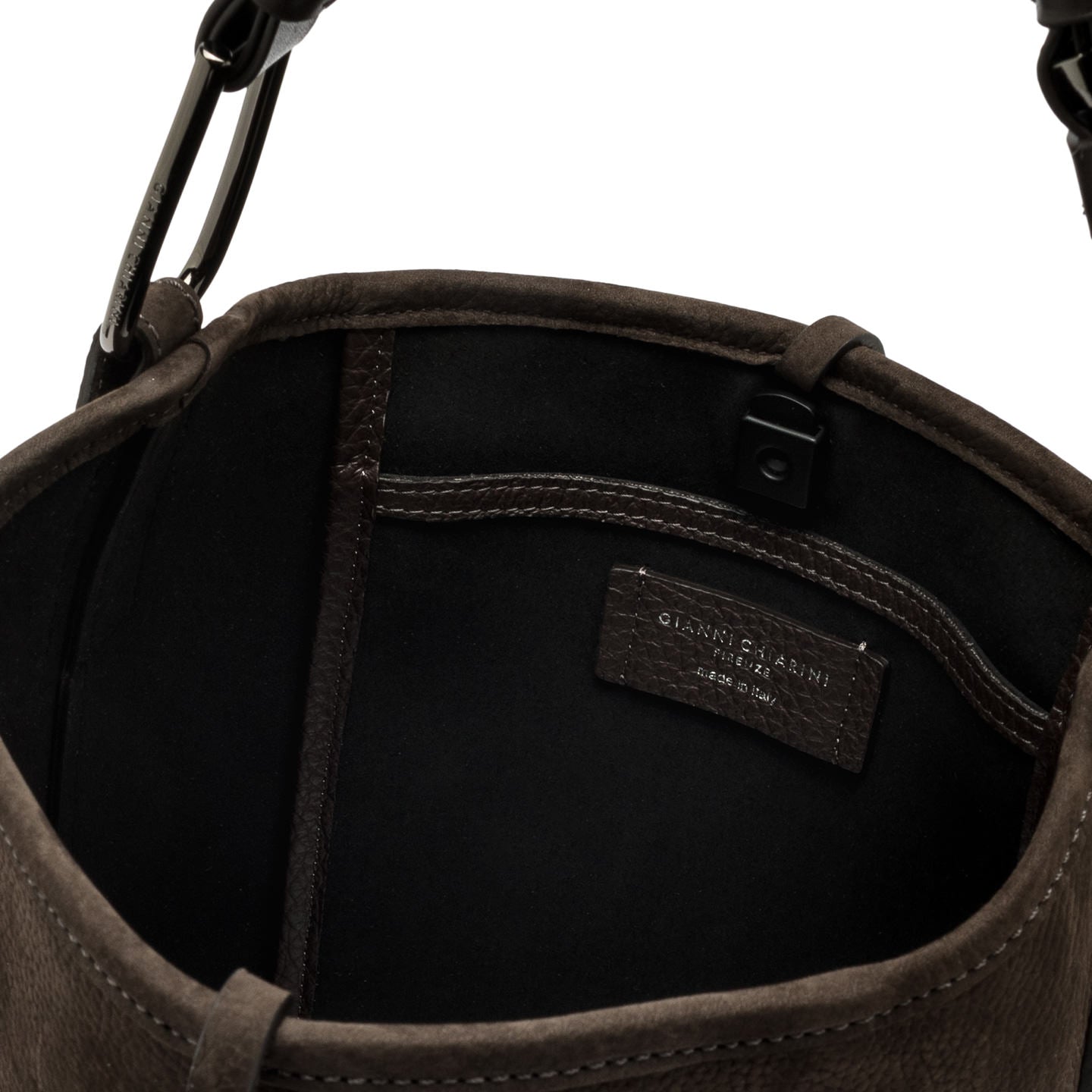 Borsa a secchiello Gianni Chiarini Eliana con tracolla Marrone TU | Giò Fashion