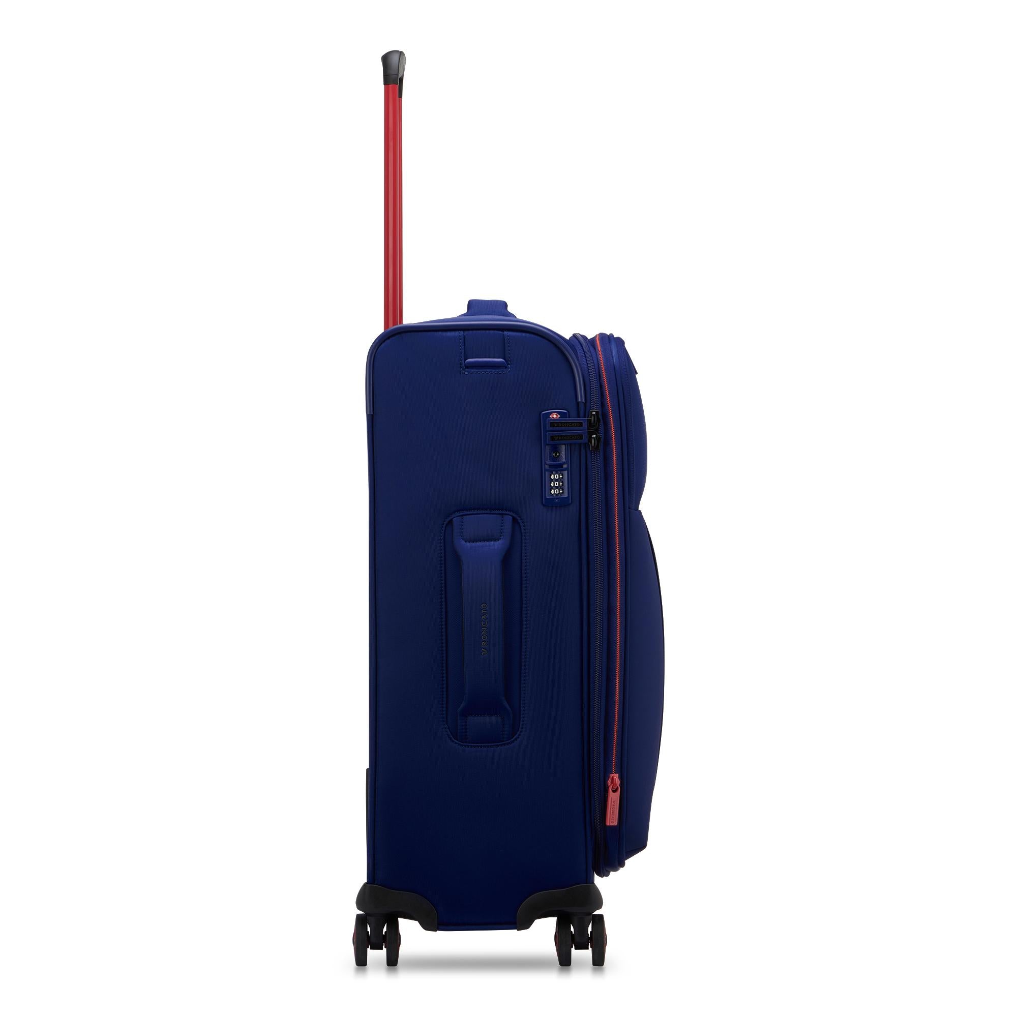Trolley Medio Roncato 64cm - Valigia Capiente e Resistente BLU SCURO TU | Giò Fashion