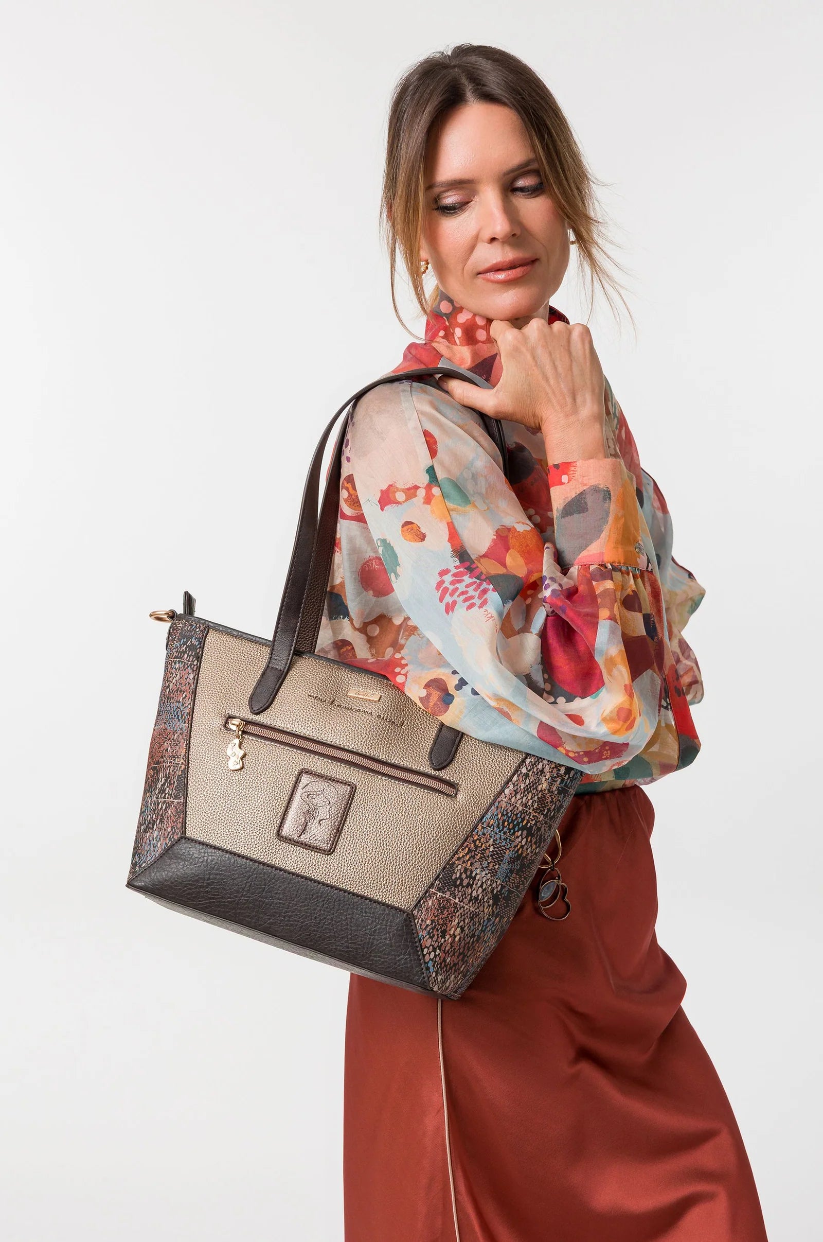 Borsa Tote Donna Anekke Grande con Tracolla