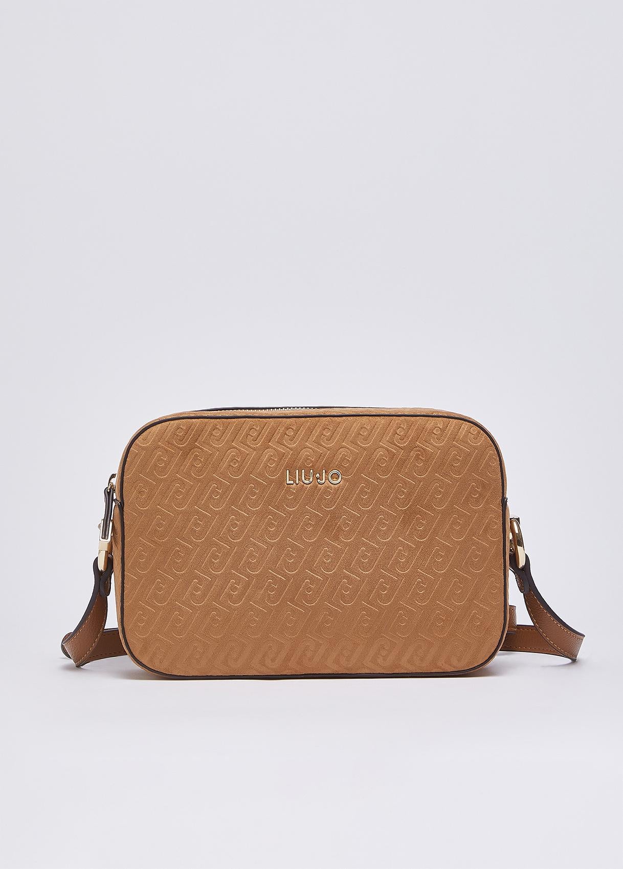 Borsa a tracolla Liu Jo con logo monogram e chiusura zip Sequoia TU | Giò Fashion
